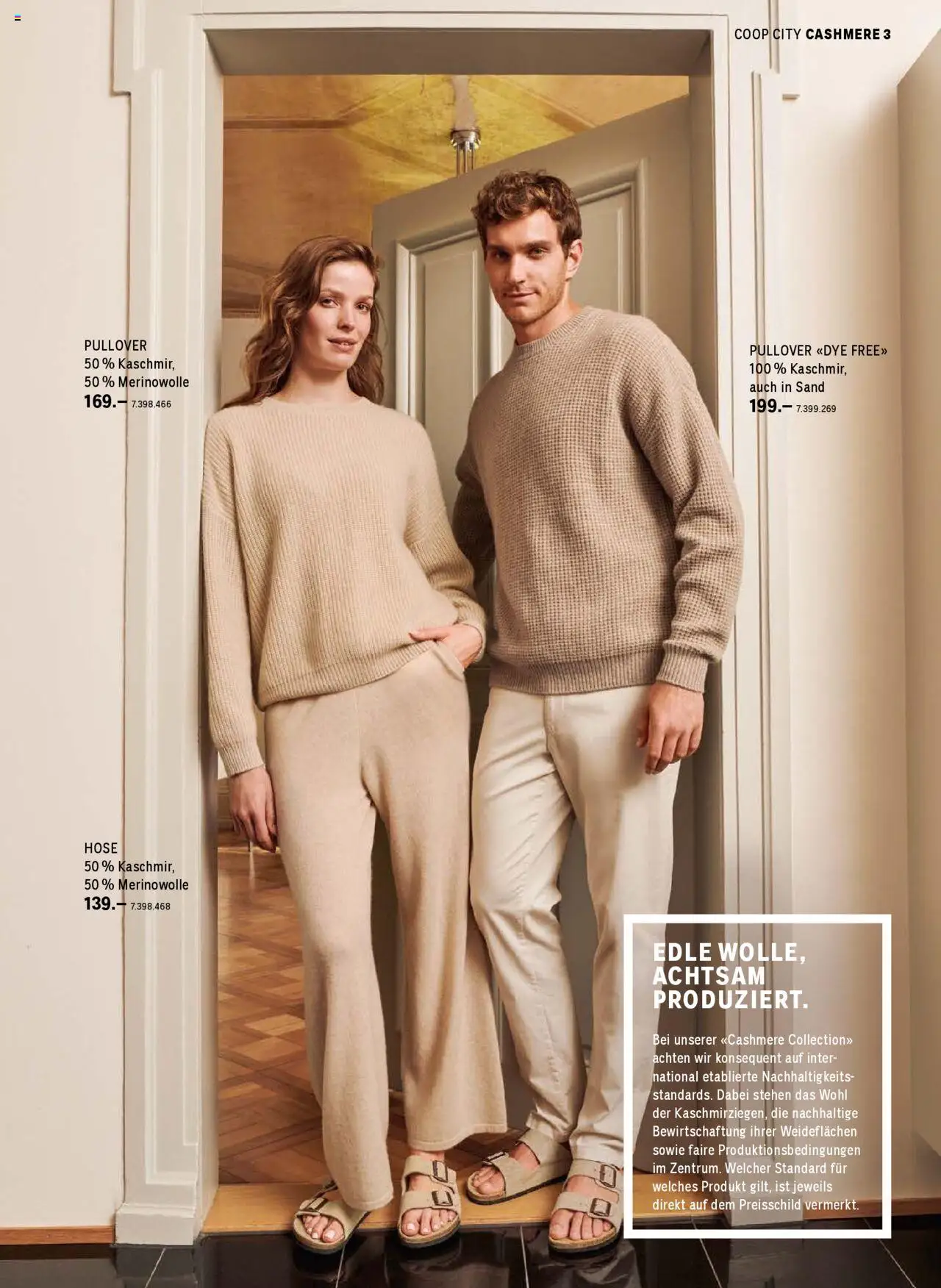 Coop City Aktionen Cashmere Kollektion - page 3- valid from 01.10.2025