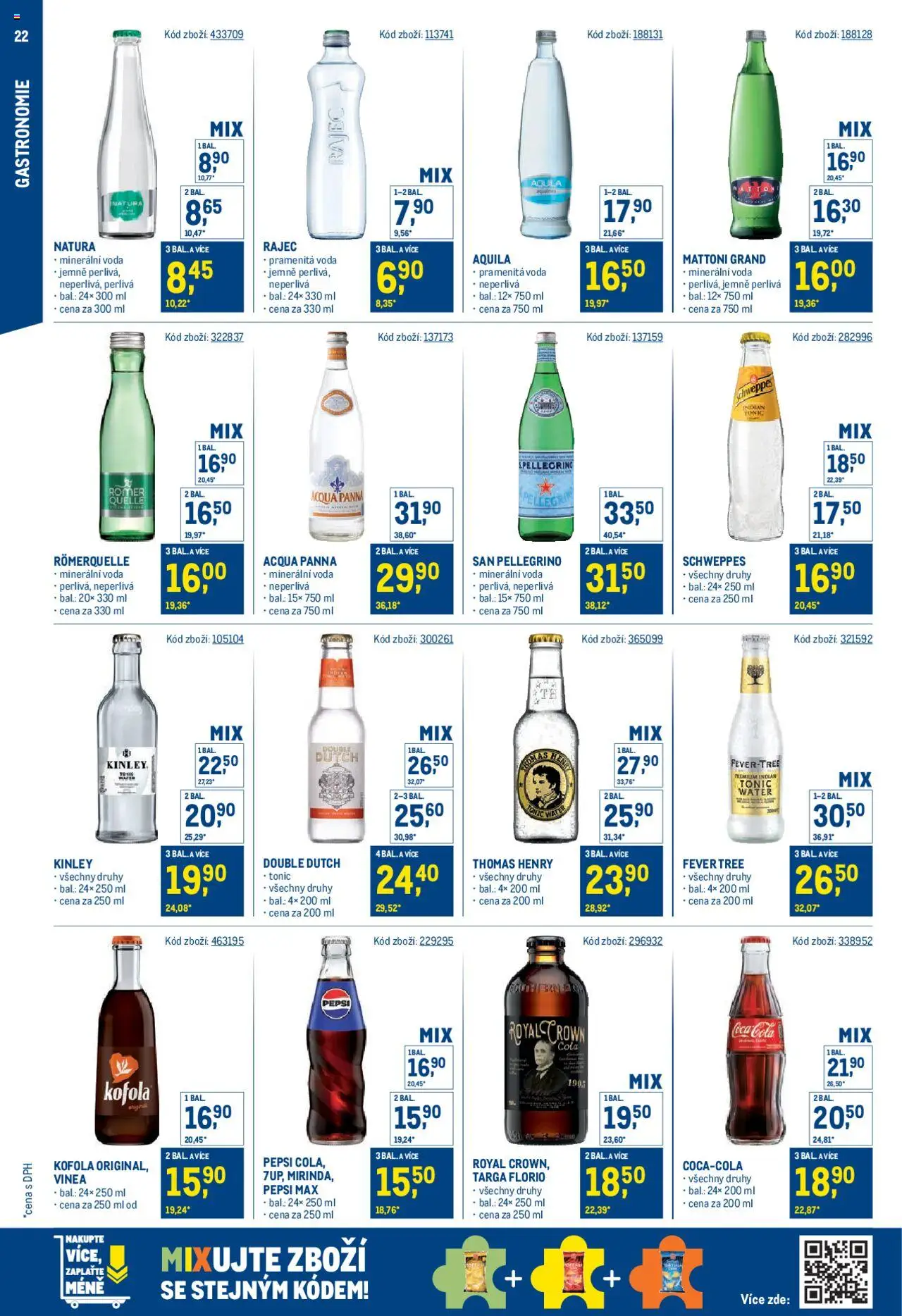 Makro leták - Stabilně výhodná cena – gastronomie - strana 22- platný od 21.05.2025