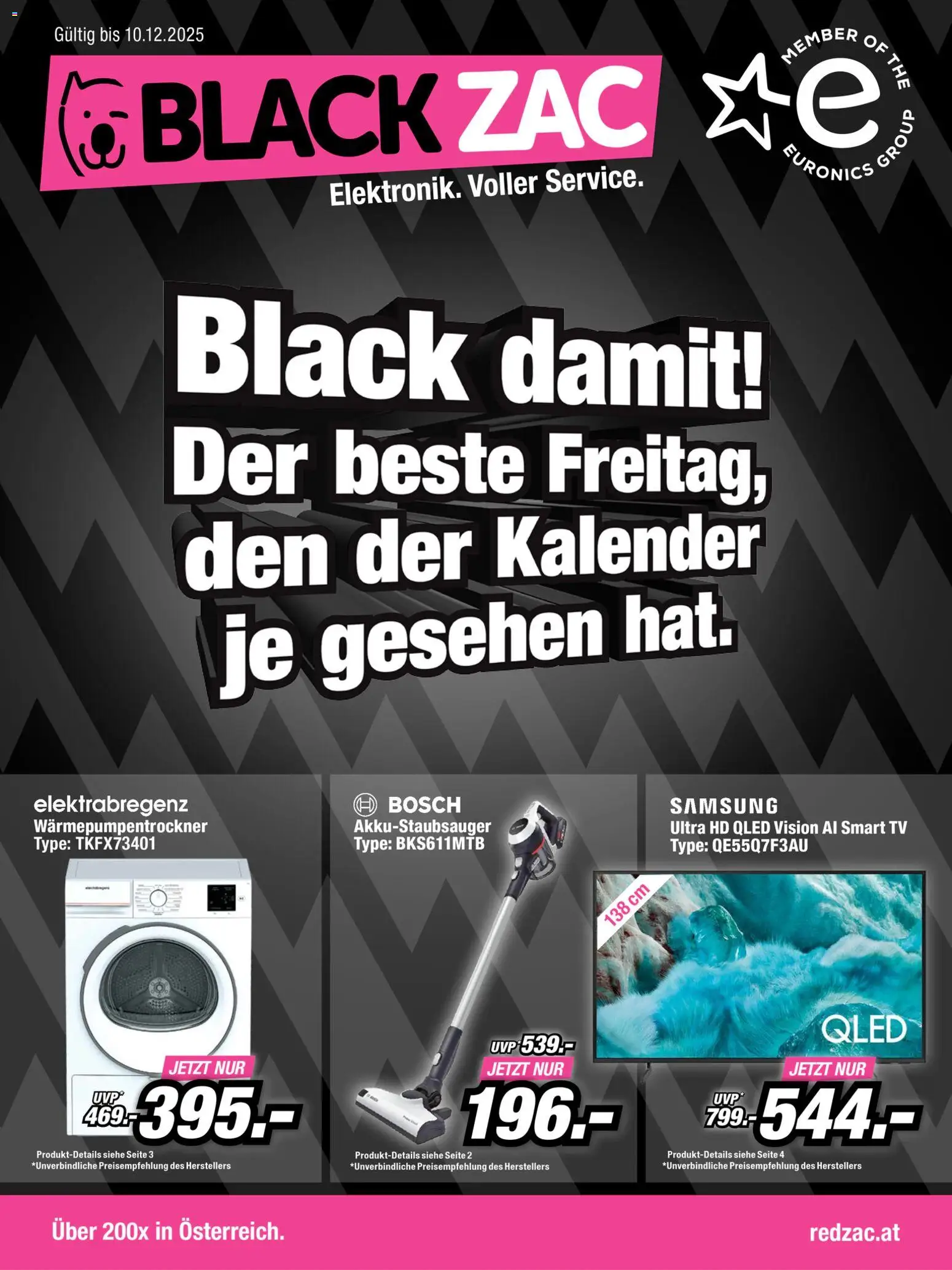 RED ZAC - Black Friday - Seite 1- gültig ab 24.11.2025