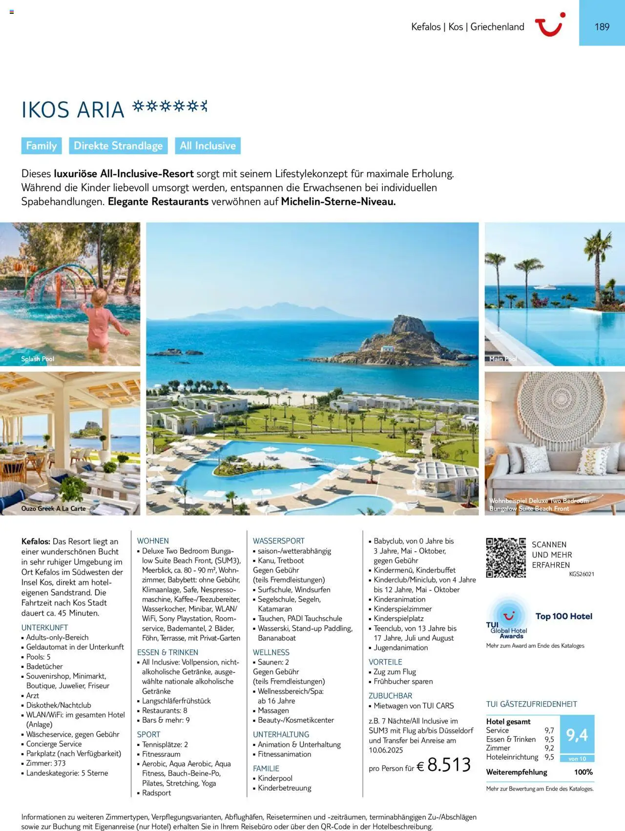 TUI  Südeuropa & Nordafrika 2025/26 - Seite 189 - gültig ab 01.01.2025