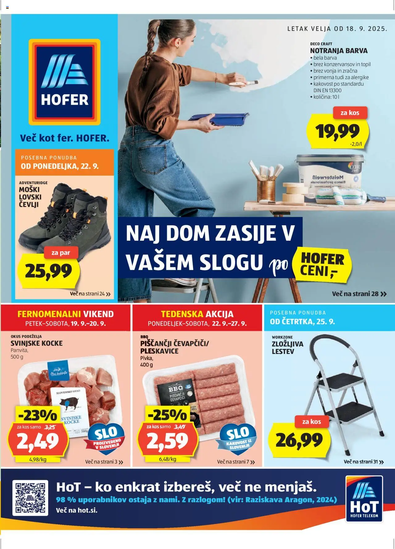 Katalog Hofer - stranica 1- važeći od 18.09.2025