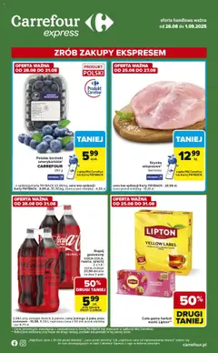 Podgląd Carrefour Gazetka - Express II ważny od 26.08.2025