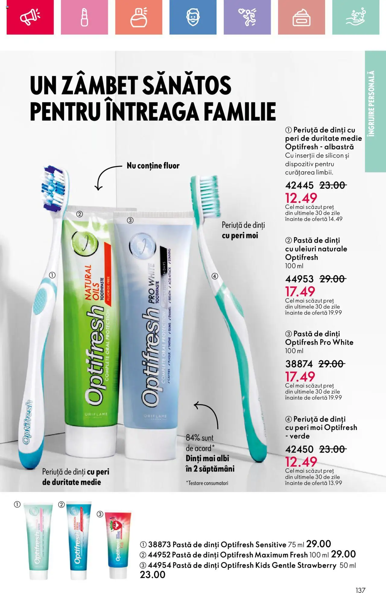 Oriflame catalog 10 2025 - pagina 137- valabil de la 06.07.2025