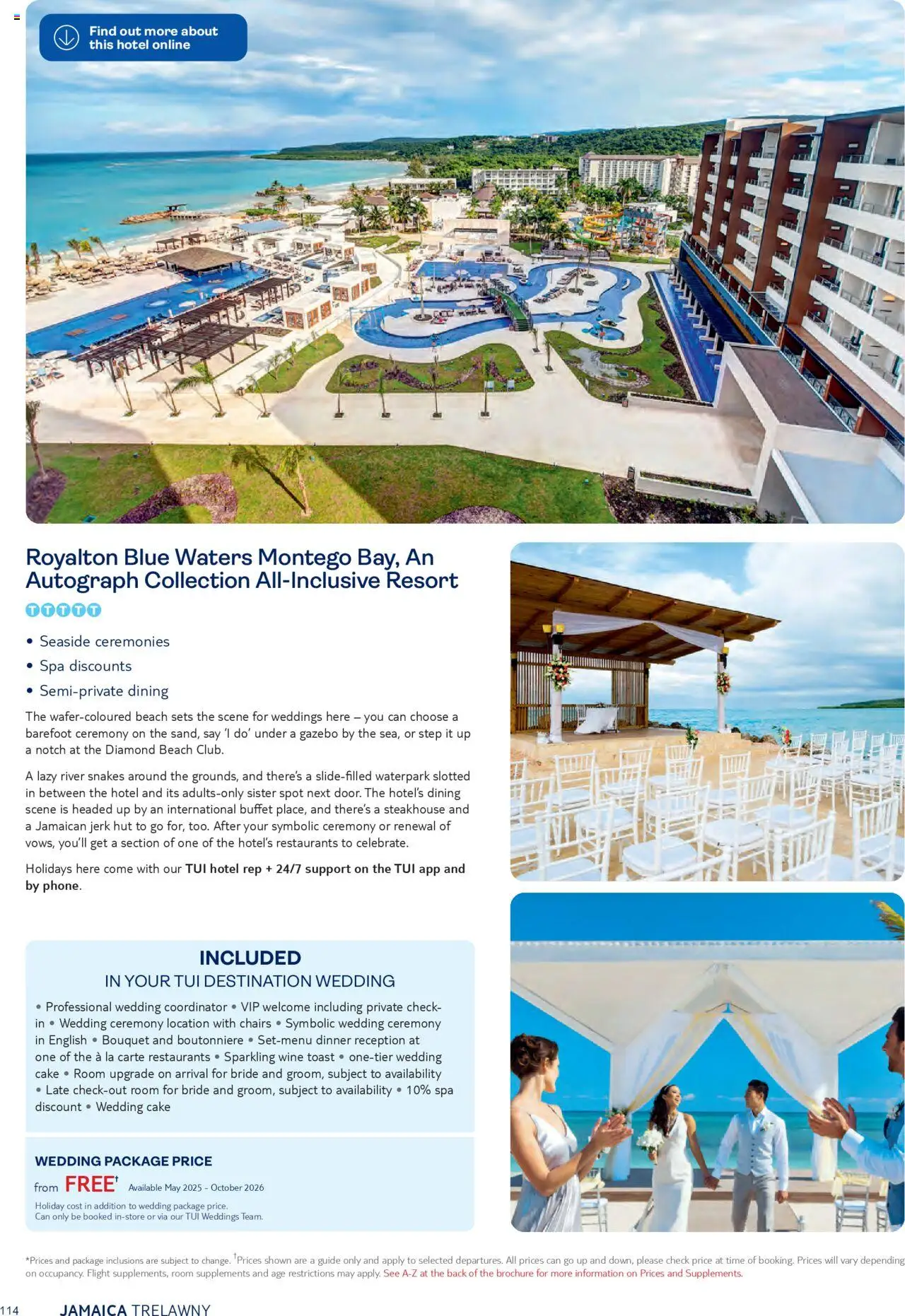 TUI - Weddings 2026 - page 114- valid from 01/05/2025
