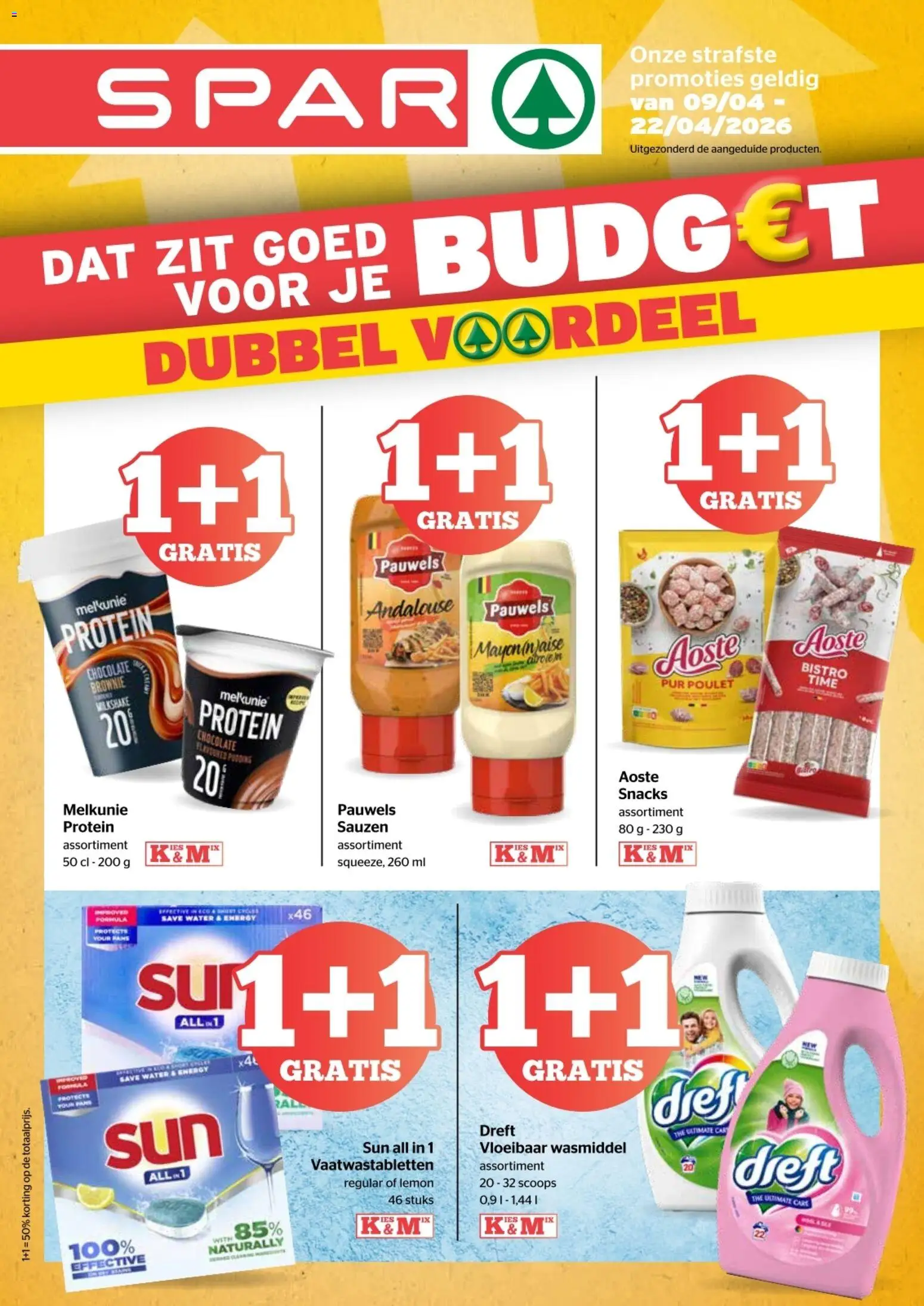 Spar Express folder - pagina 1- geldig vanaf 09/04/2026