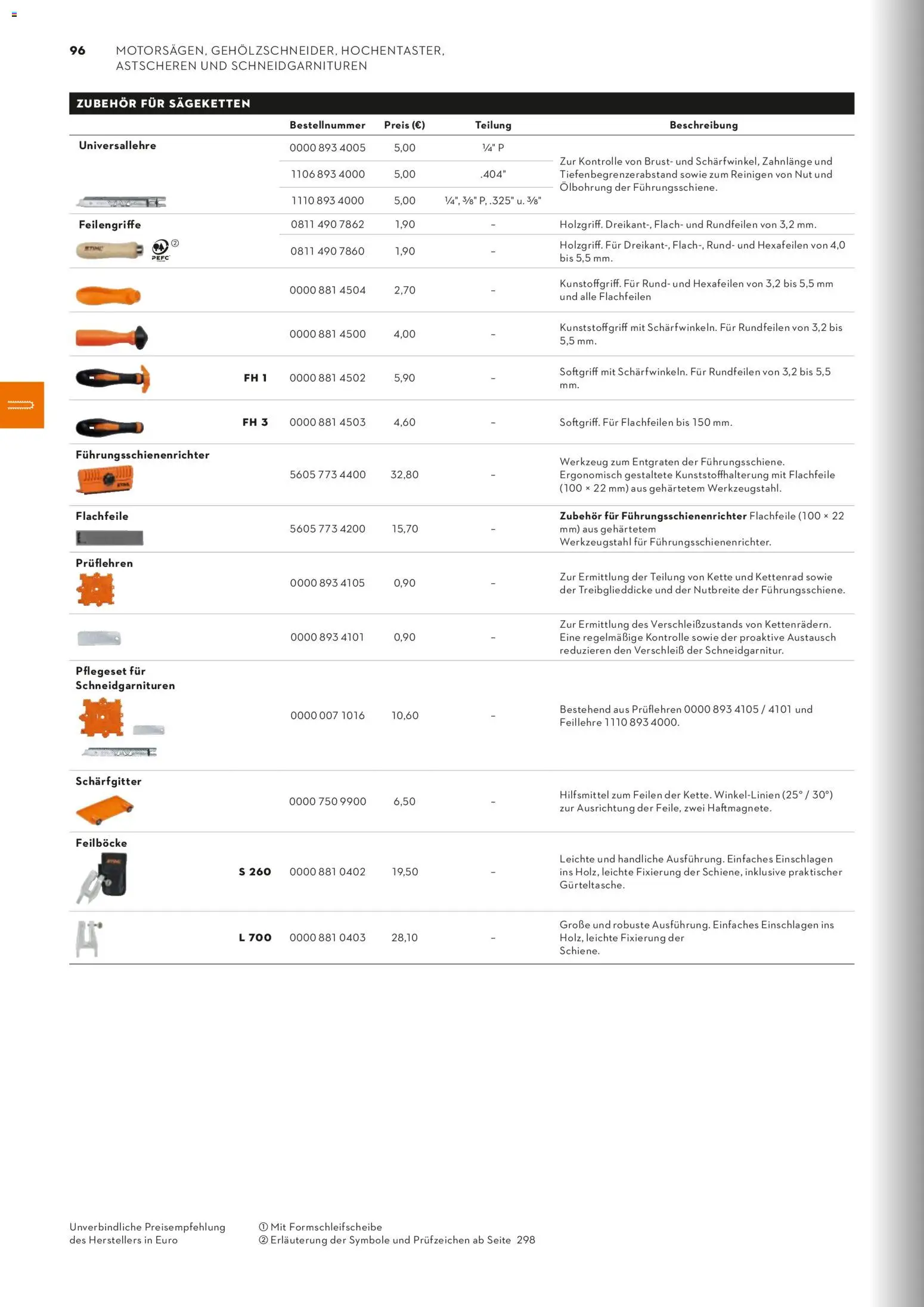 STIHL Katalog - Seite 96 - gültig ab 01.01.2026