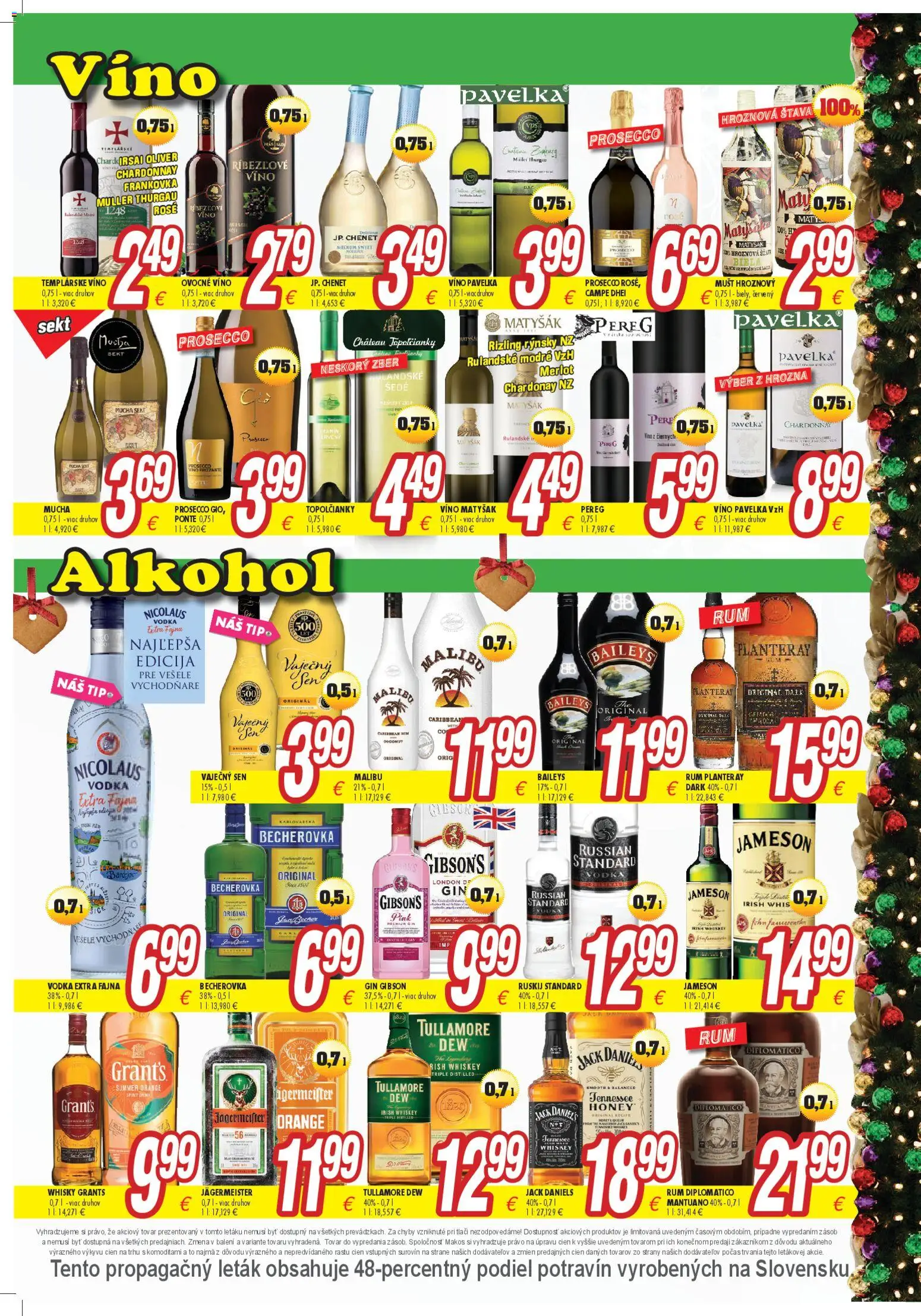 Makos leták - strana 1- platný od 15.12.2025