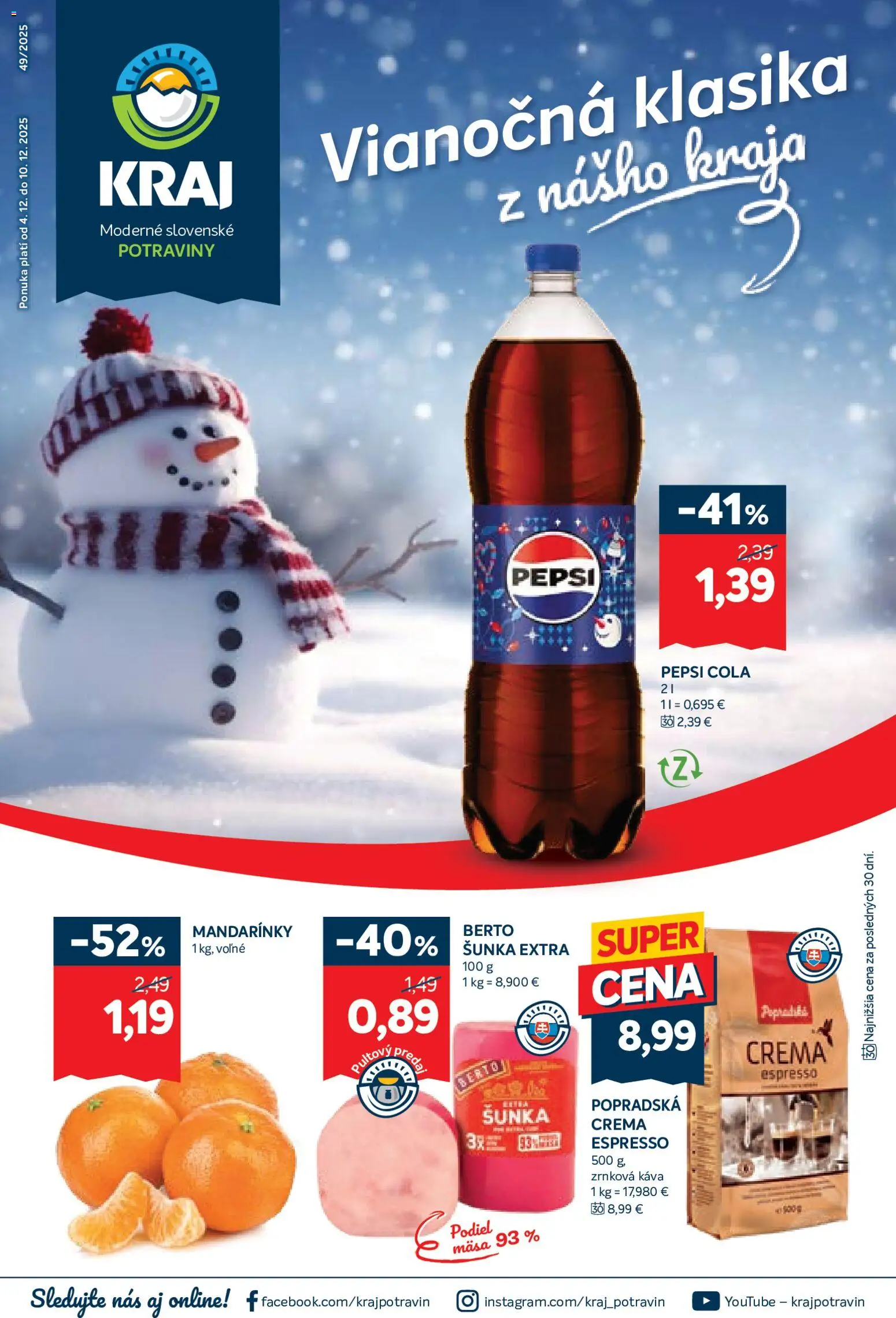 Kraj leták - strana 1- platný od 04.12.2025