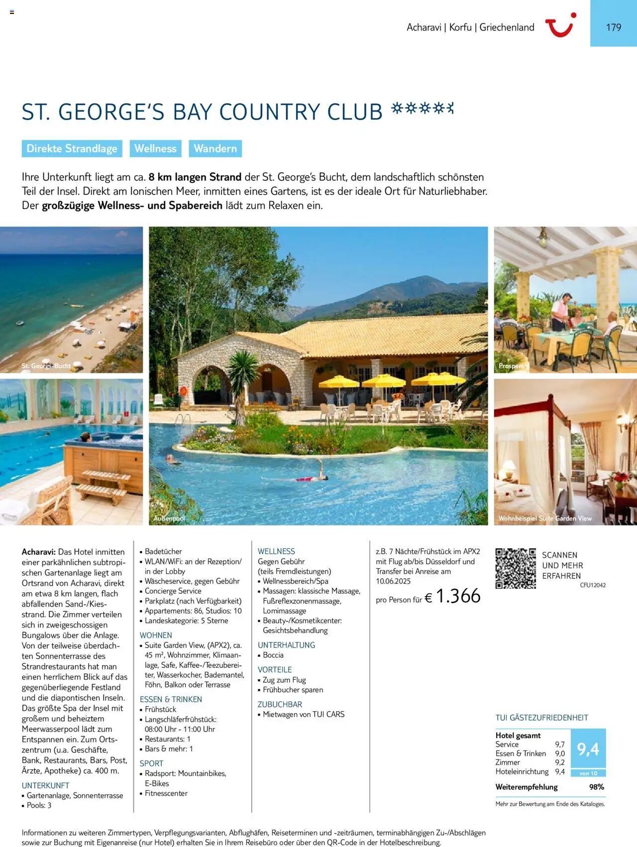 TUI  Südeuropa & Nordafrika 2025/26 - Seite 179 - gültig ab 01.01.2025