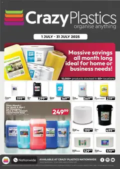 Preview Crazy Plastics Business Specials valid from 01/07/2025