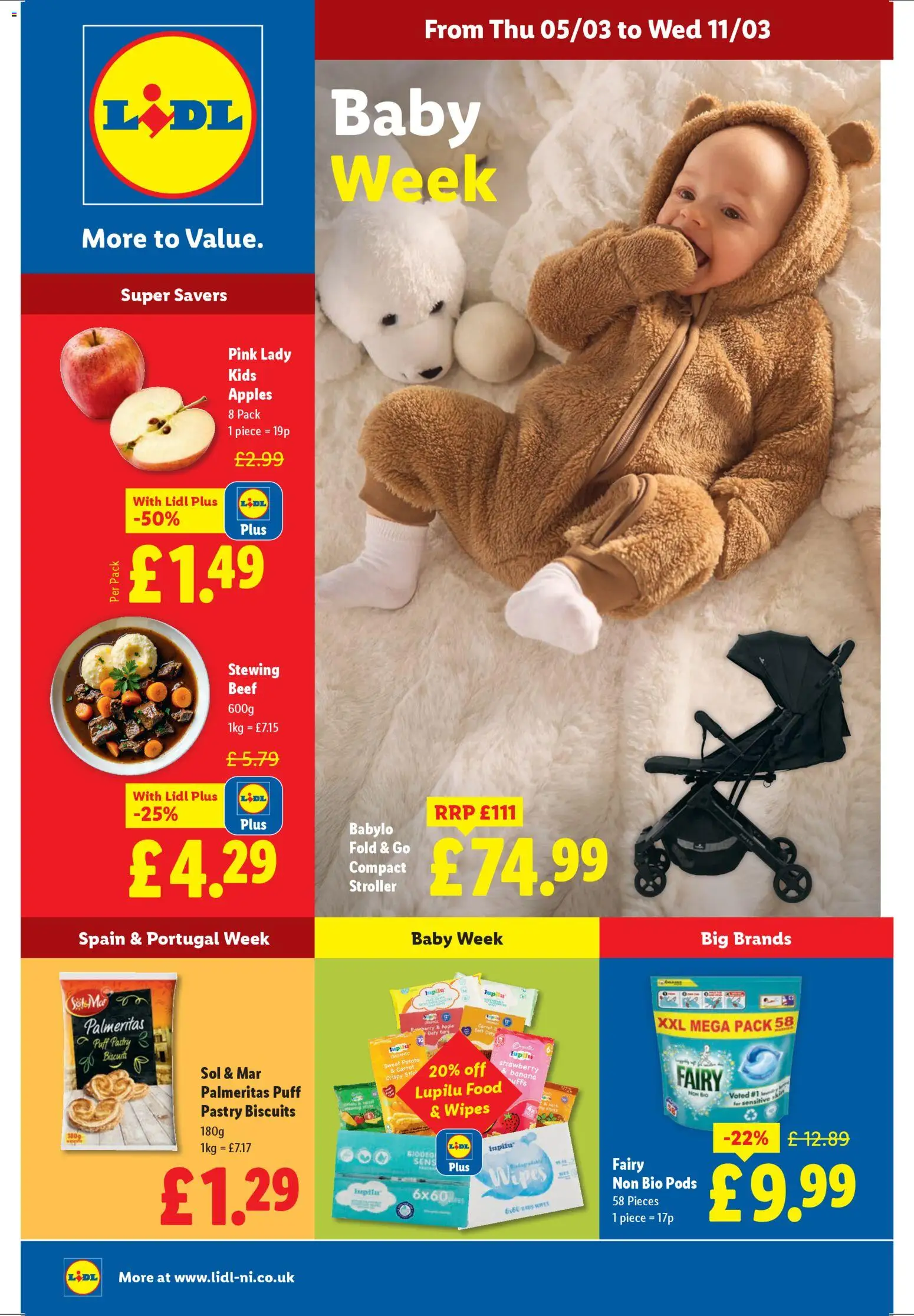 Lidl - Baby Week - page 1- valid from 05/03/2026
