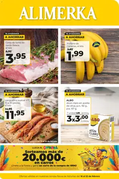 Vista previa del folleto Alimerka folleto Asturias válido desde 16/02/2026