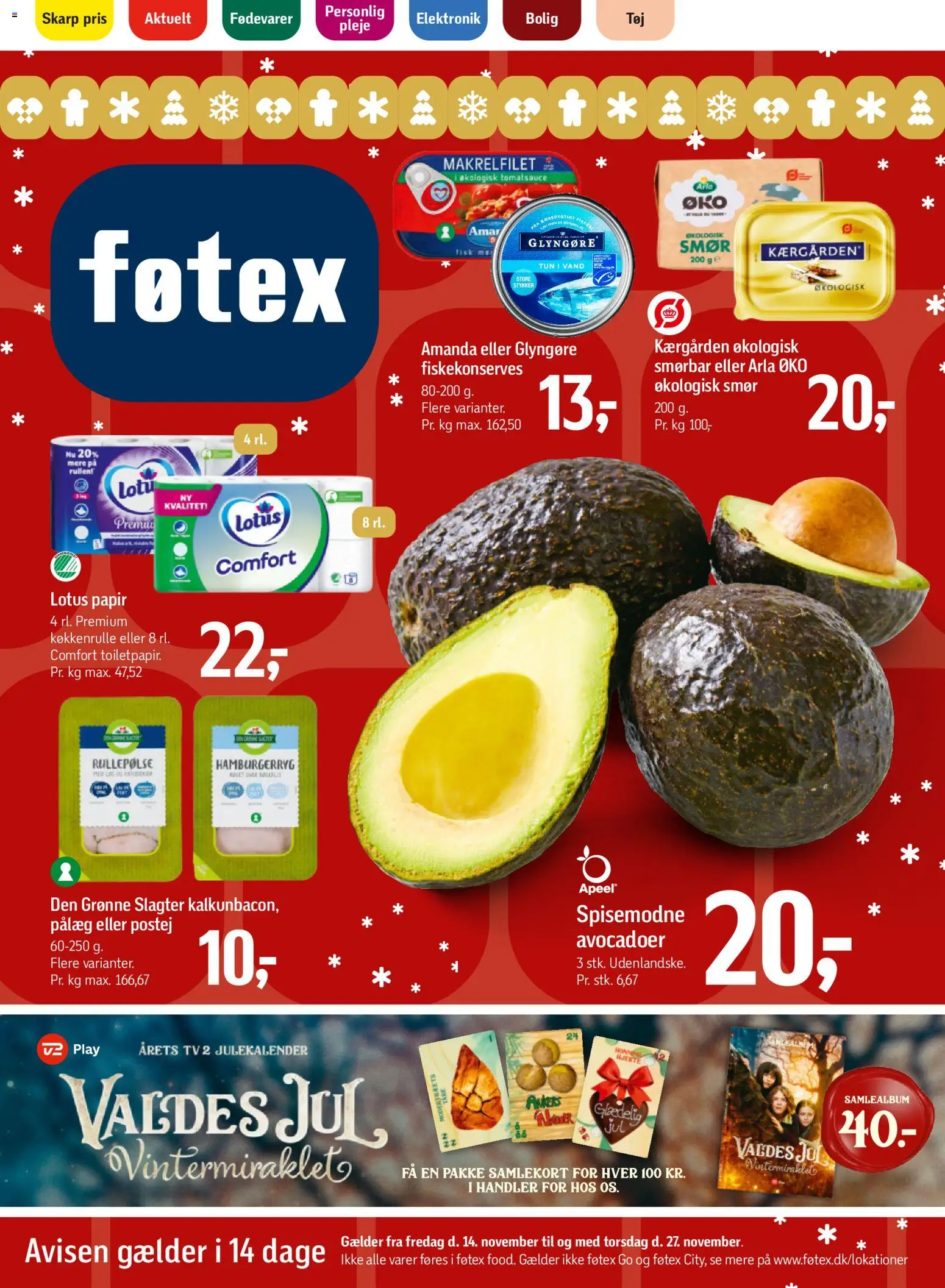 Føtex - Tilbudsavis - side 1- gyldig fra 14/11/2025