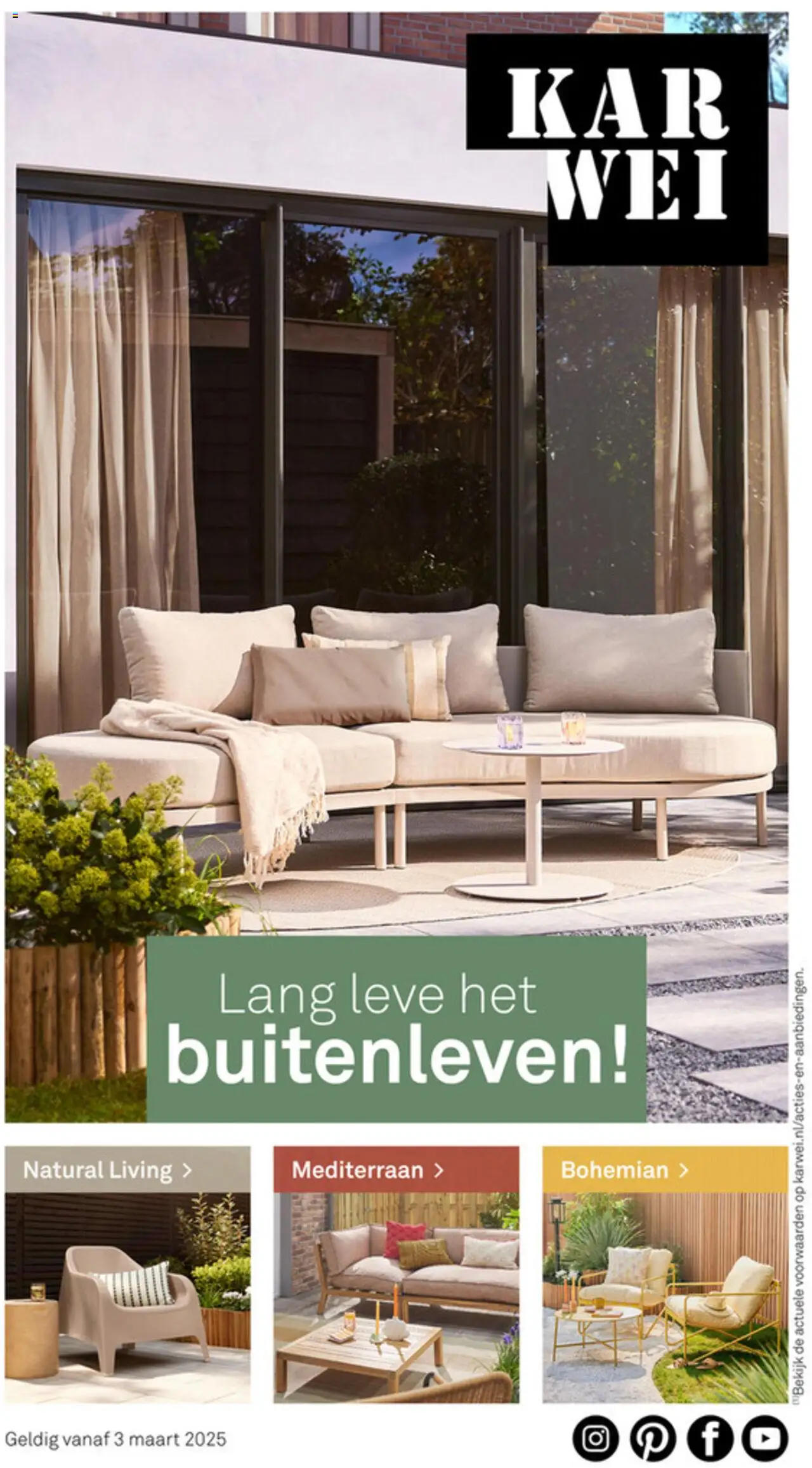 KARWEI - Buitenleven special - pagina 1- geldig vanaf 03-03-2025
