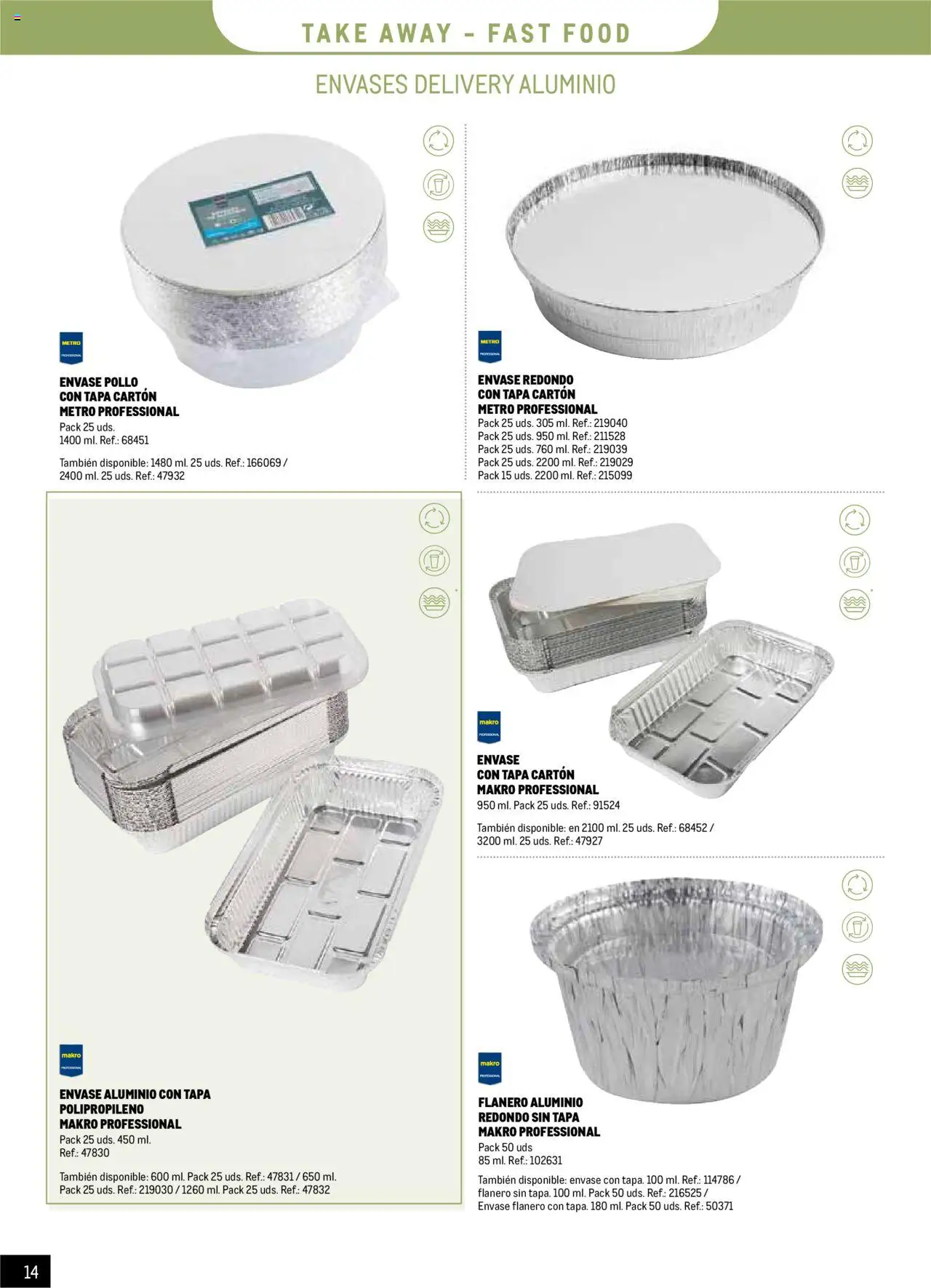 Makro - Catalogo Desechables Take Away Norte - Página de 14 - Válido desde 07/07/2025