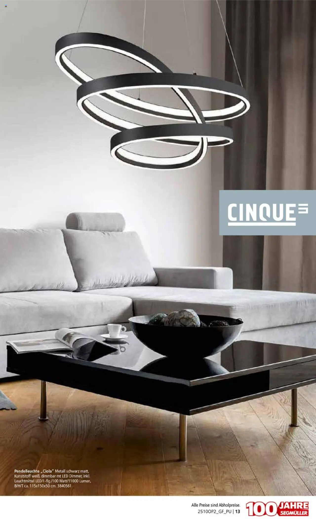 Segmüller Leuchten Spezial - Seite 13 - gültig ab 29.09.2025