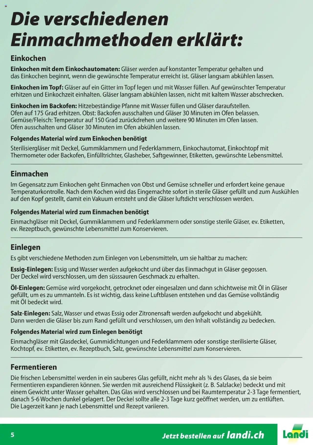 Landi - Ernten und Konservieren  - Seite 5- gültig ab 21.05.2025