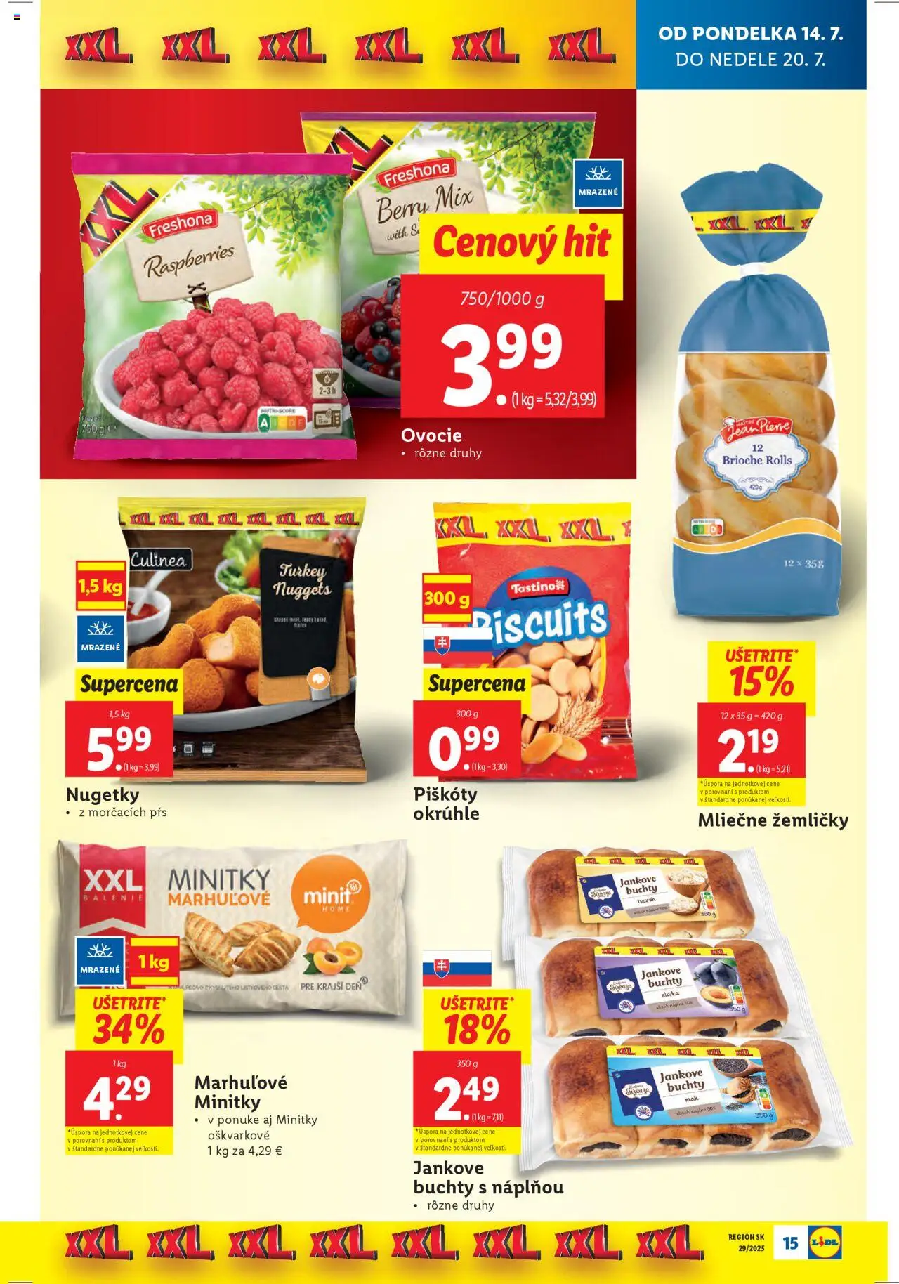Lidl leták - strana 17- platný od 14.07.2025