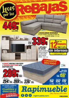 Vista previa del folleto Rapimueble - folleto válido desde 12/01/2026