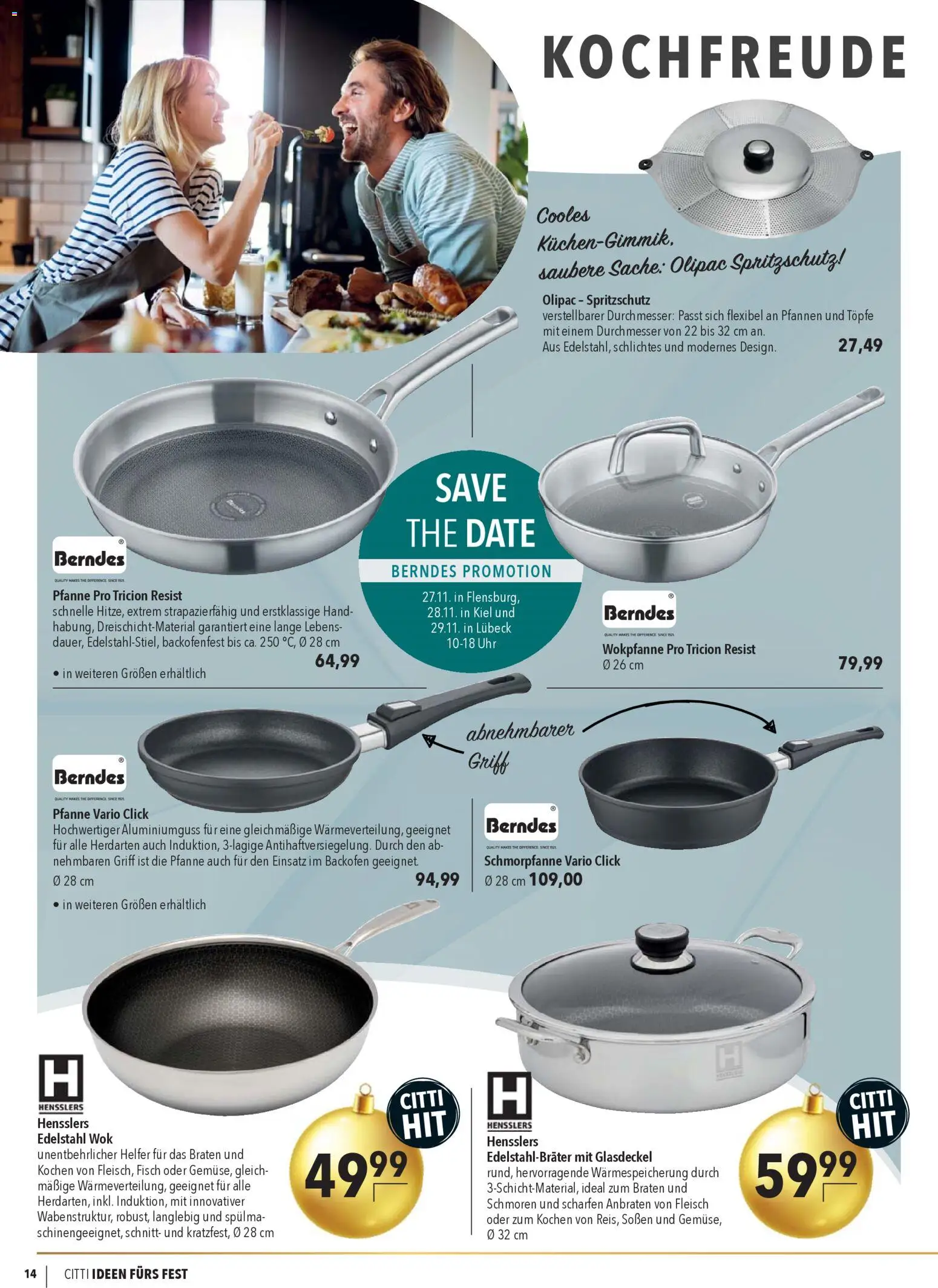 CITTI Markt  Ideen fürs Fest - Seite 14 - gültig ab 26.11.2025