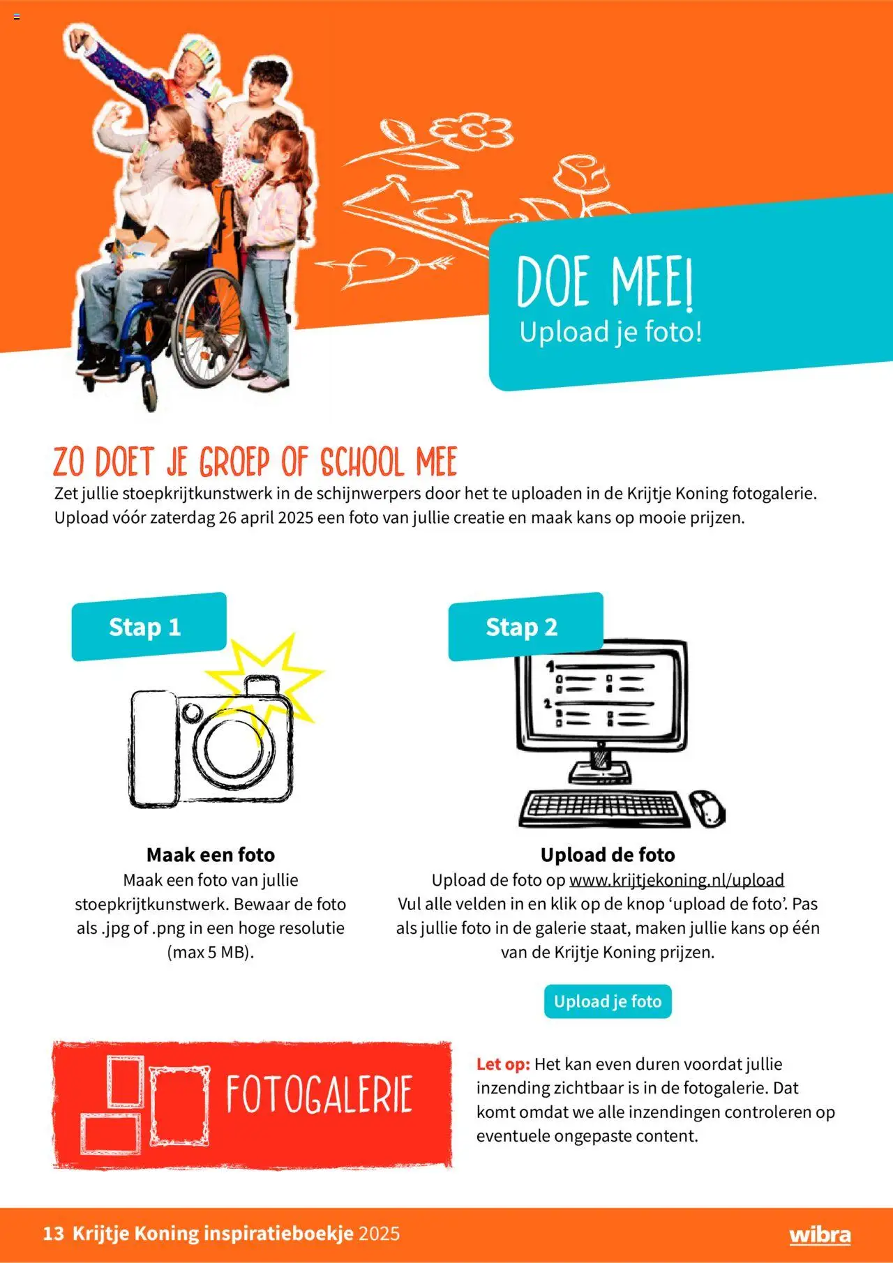 Wibra - Krijtje Koning inspiratieboekje - pagina 13- geldig vanaf 10-03-2025