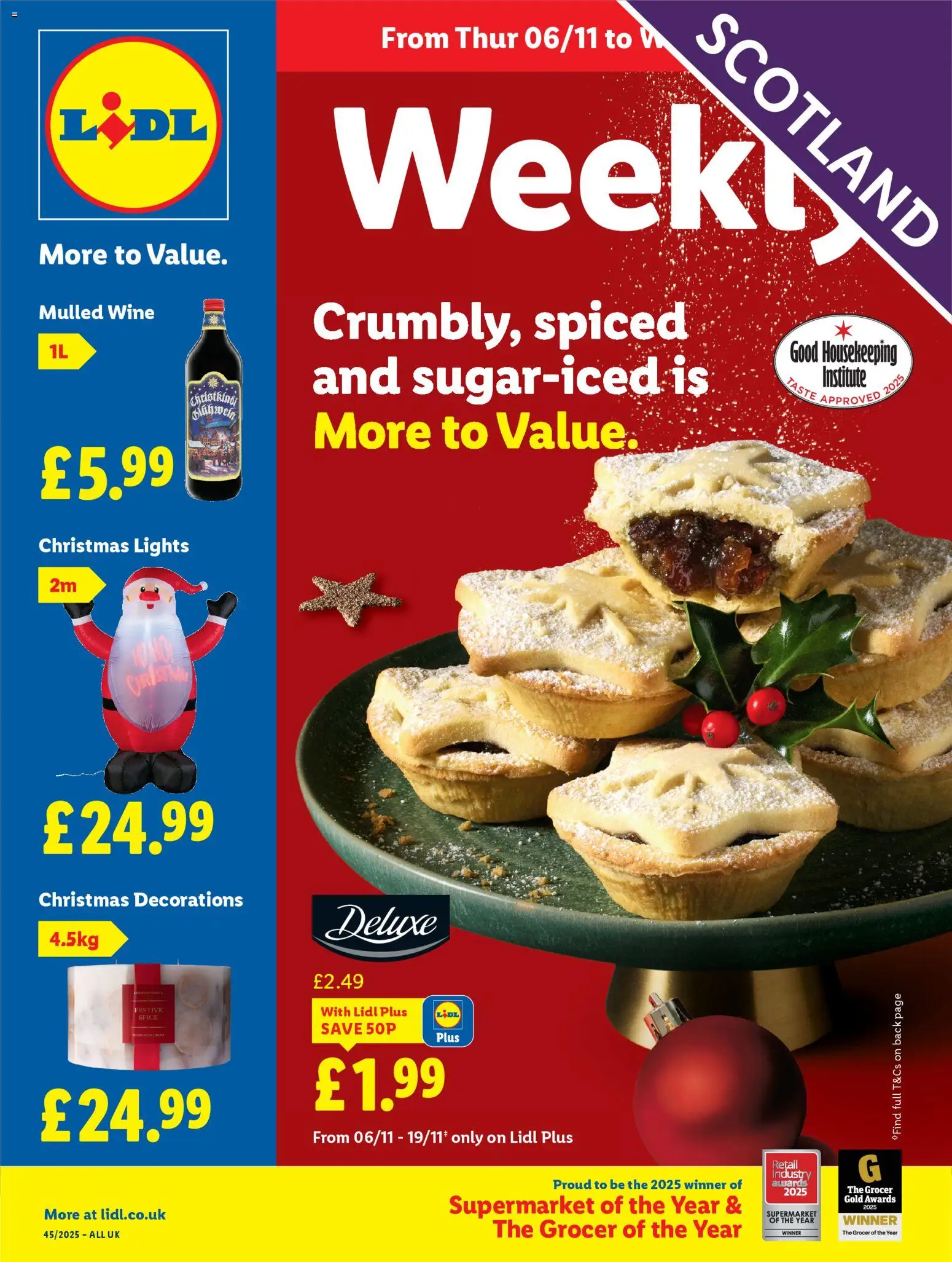 Lidl - Lidl Weekly Scotland - page 1- valid from 06/11/2025