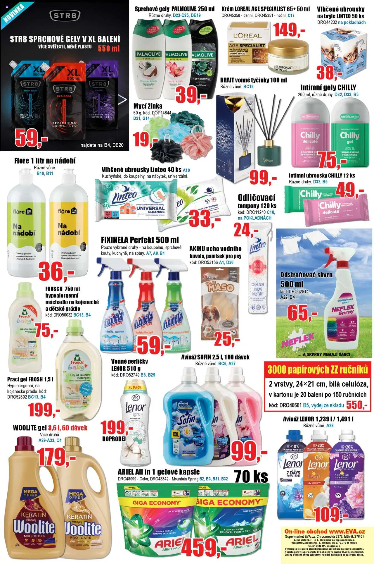 Eva supermarket leták - strana 6- platný od 23.07.2025