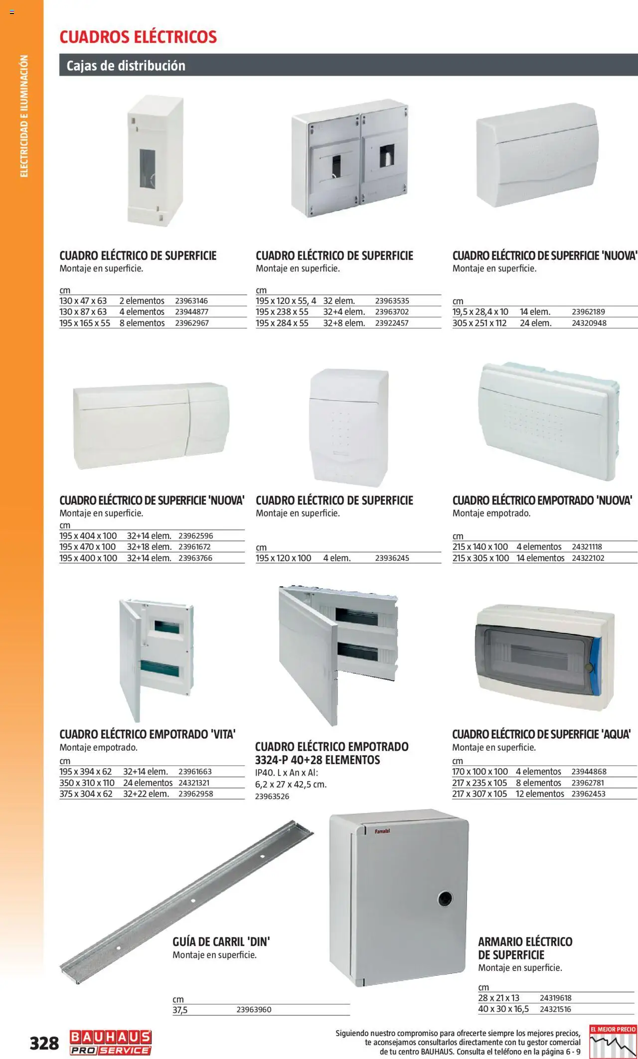 Bauhaus - ProService  - Página de 328 - Válido desde 24/02/2025