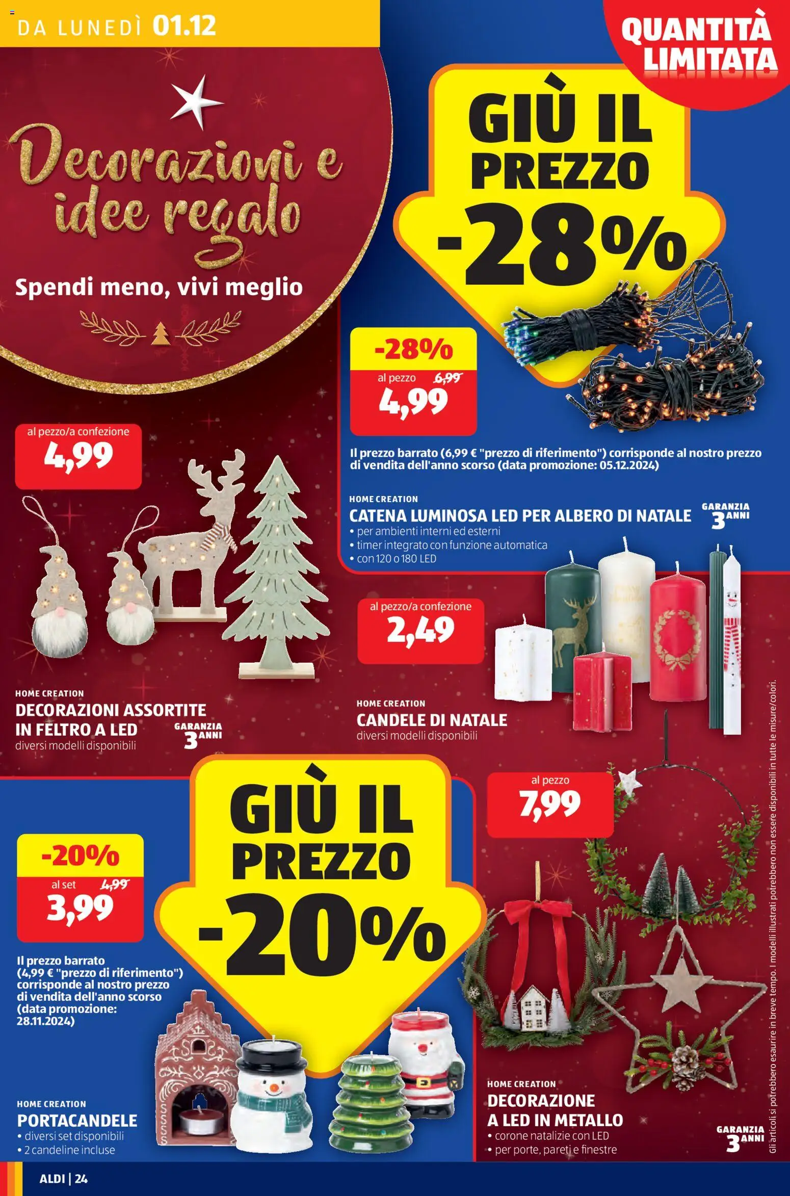 Volantino Aldi	 - pagina 24 - valido dal 01/12/2025