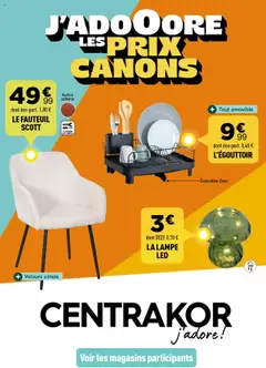 Aperçu Centrakor catalogue valable à partir du 15/09/2025