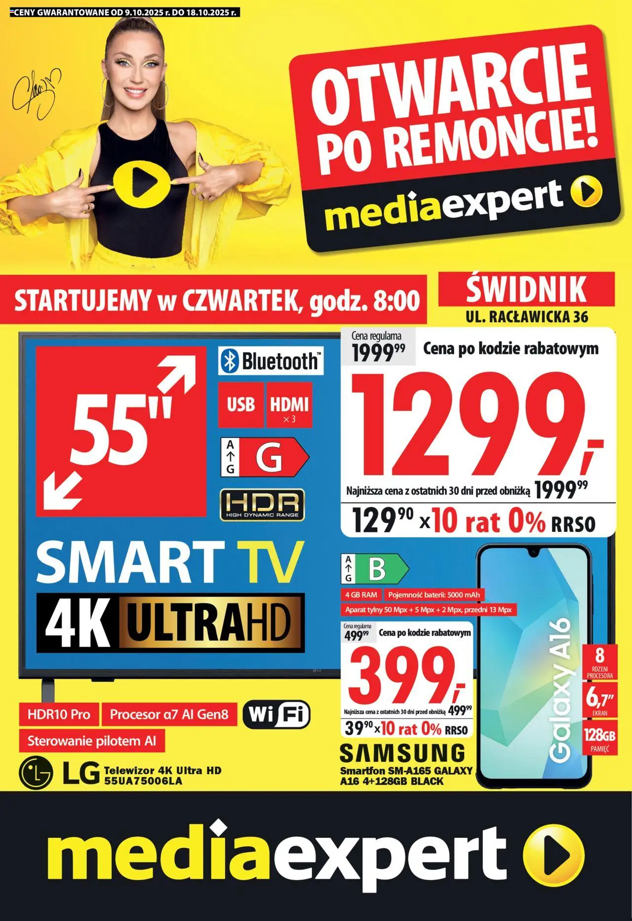 Mediaexpert Gazetka - Otwarcie po remoncie Świdnik - strona 1- ważny od 09.10.2025