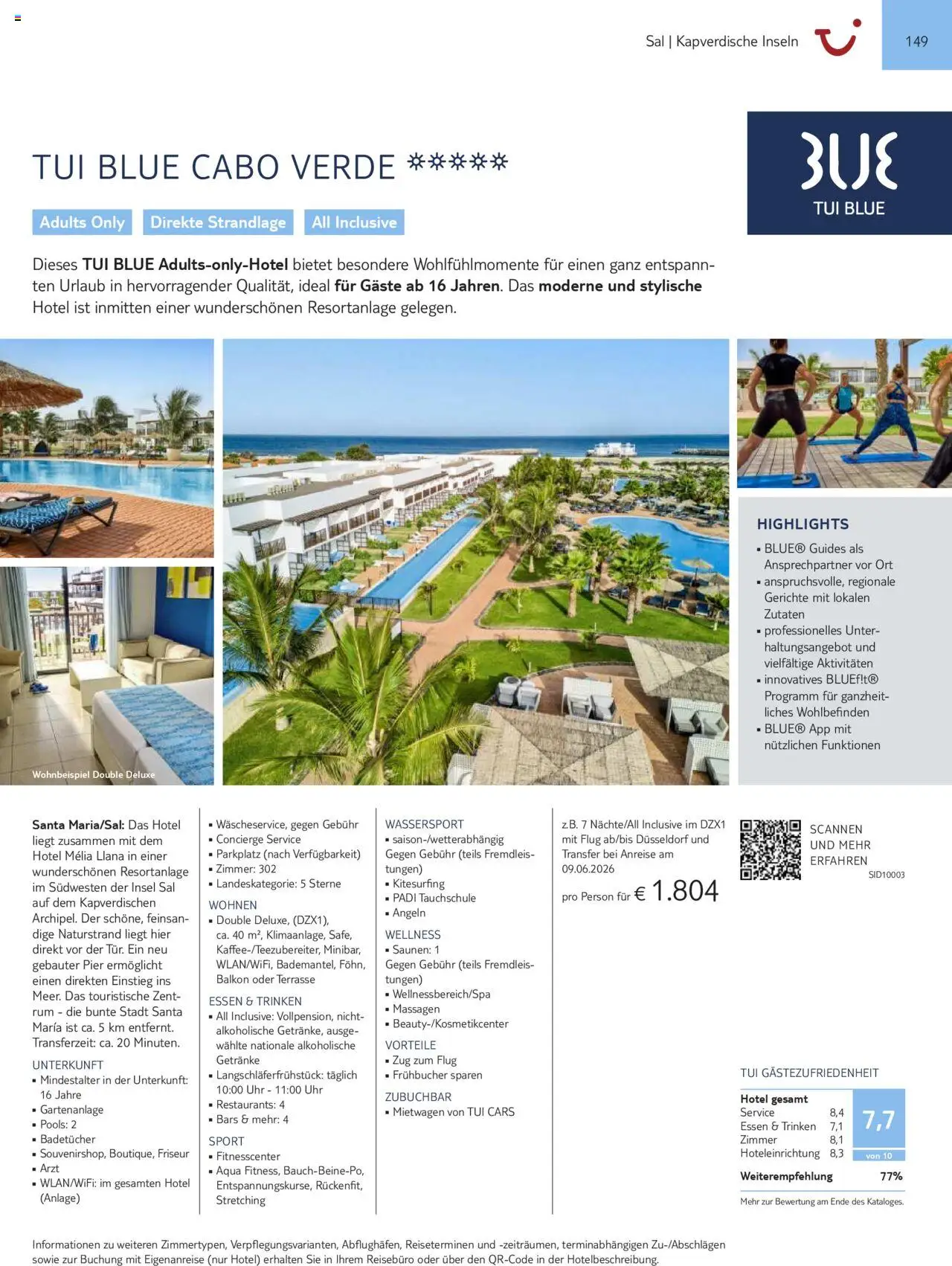 TUI Prospekt Kanaren, Kapverden & Senegal 2025/26	  - Seite 149 - gültig ab 01.11.2025