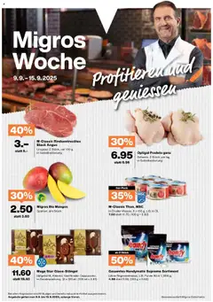 Vorschau Migros Aktionen gültig ab 09.09.2025