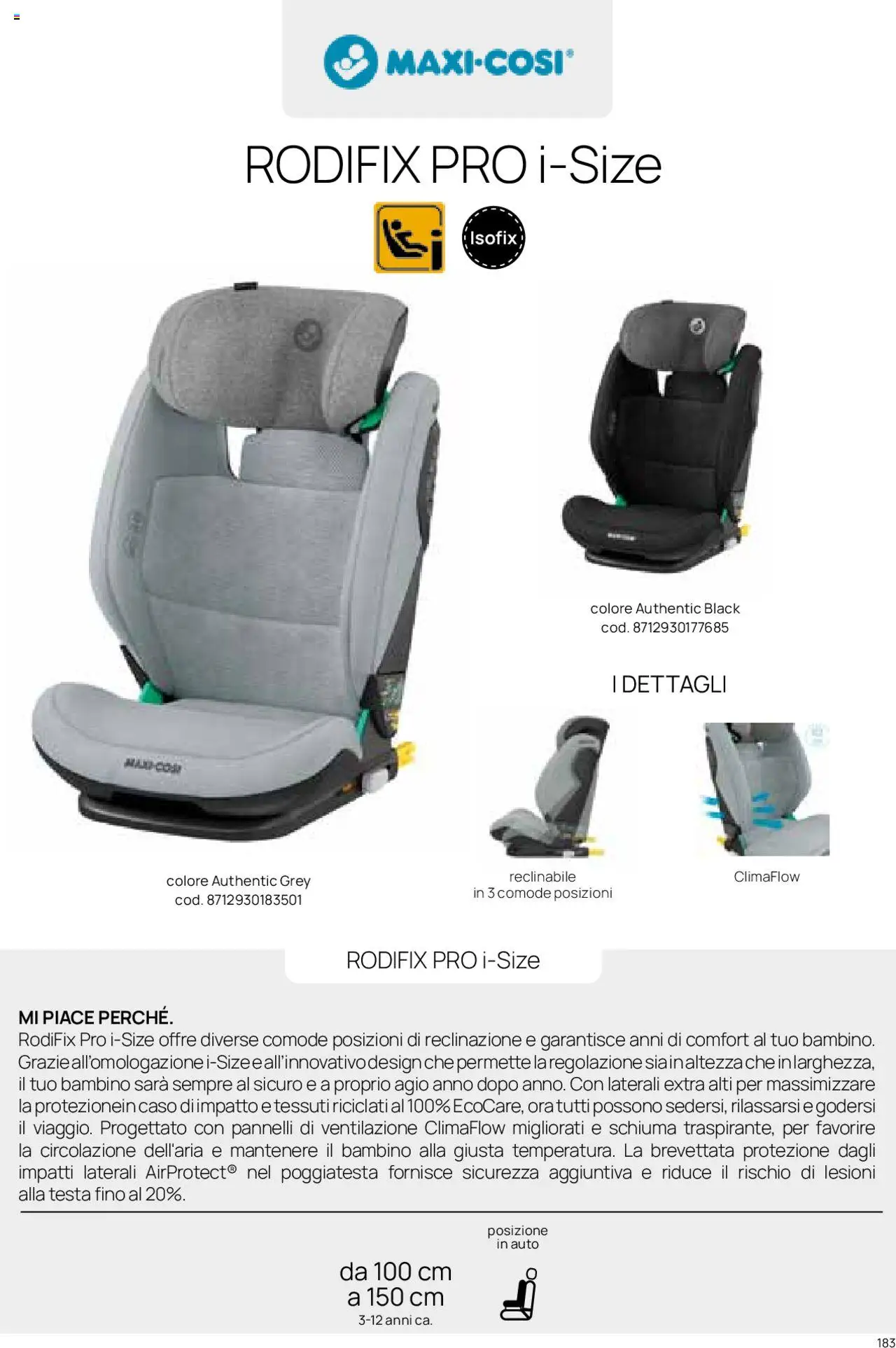 Catalogo Il Seggiolino Auto Prenatal	 - pagina 62 - valido dal 01/01/2025