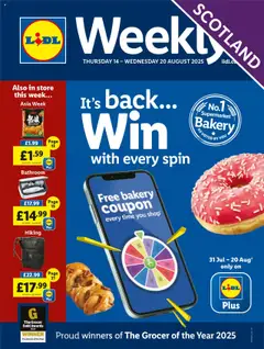Lidl - Lidl Weekly Scotland valid from 14/08/2025