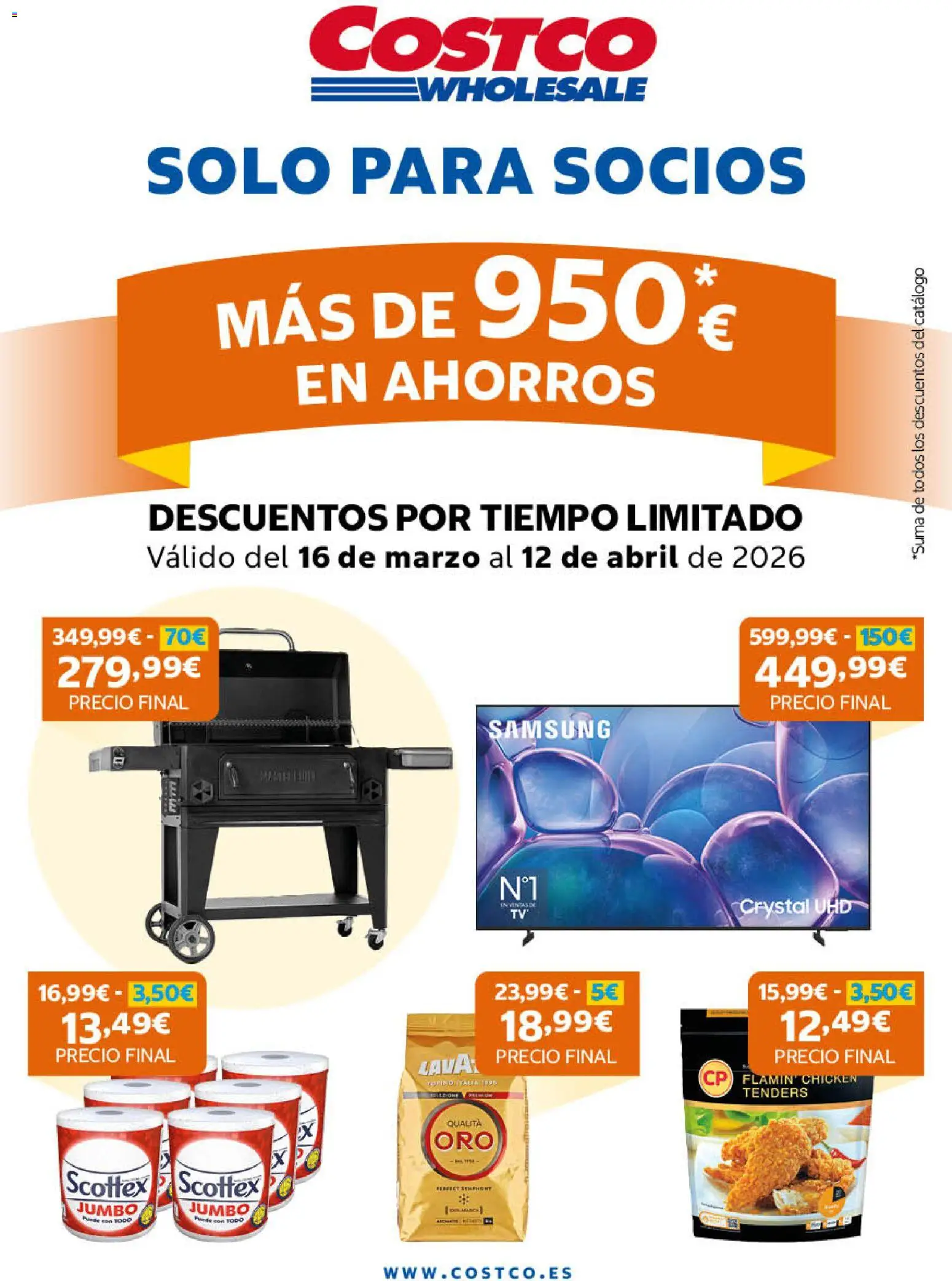 Costco folleto - Página de 1 - Válido desde 16/03/2026