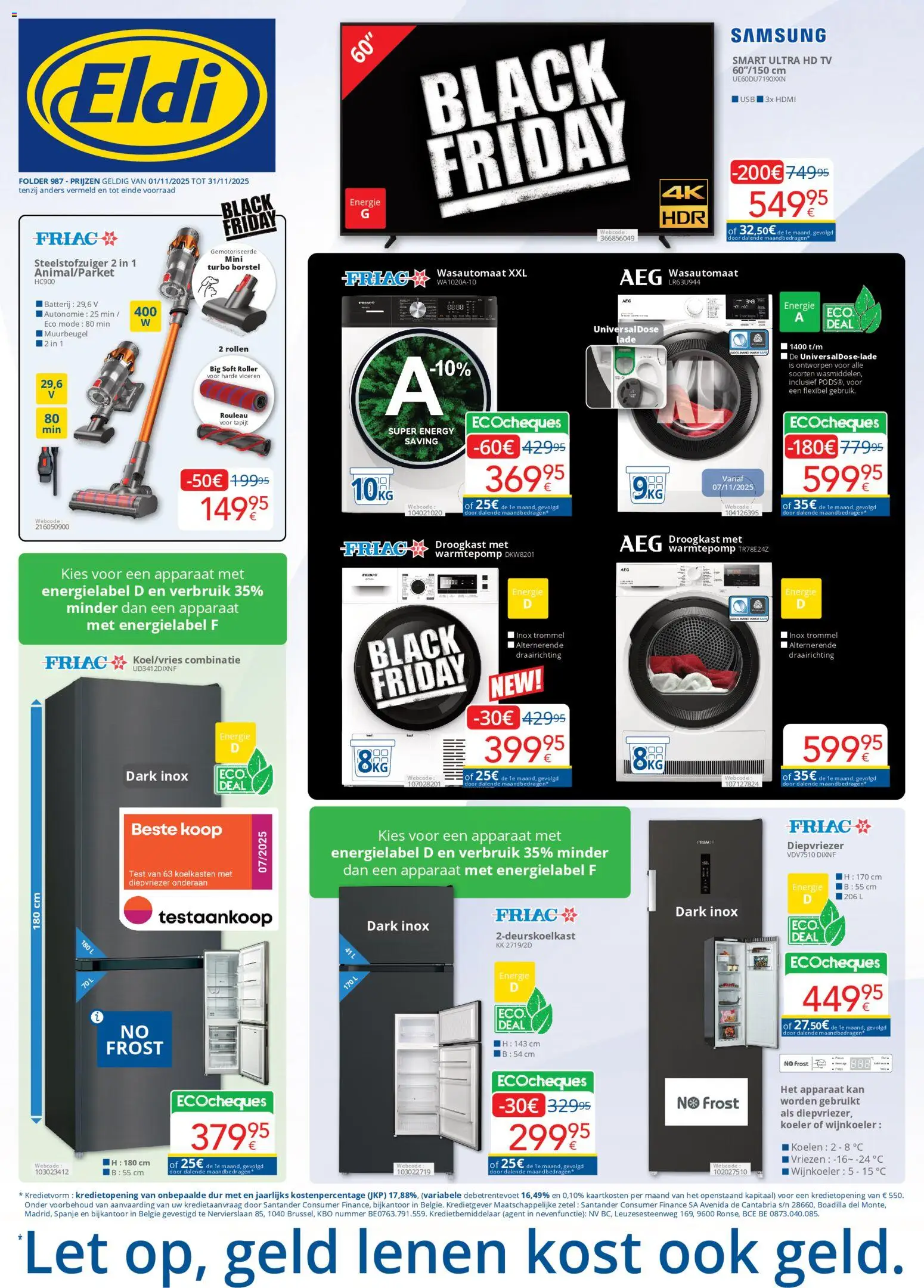 Eldi Black Friday - pagina 1- geldig vanaf 01/11/2025