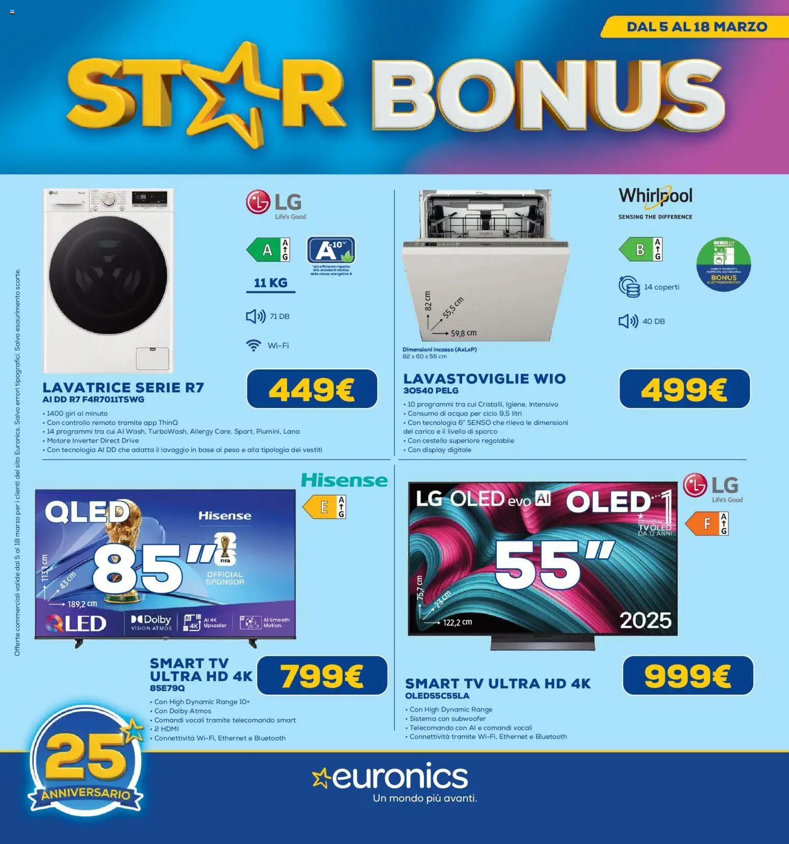 Euronics volantino - pagina 1 - valido dal 05/03/2026
