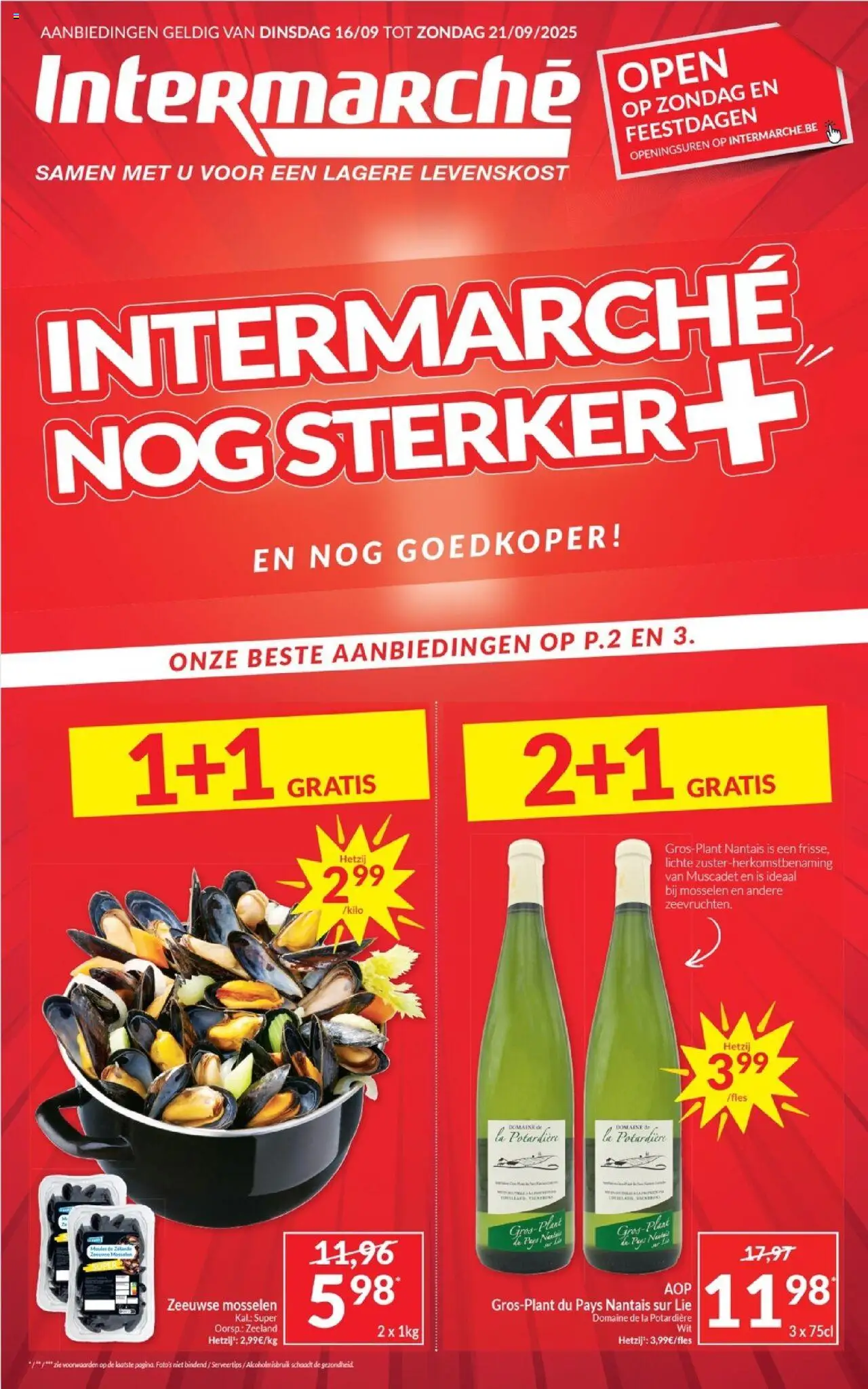 Intermarché folder week 38 - pagina 1- geldig vanaf 16/09/2025
