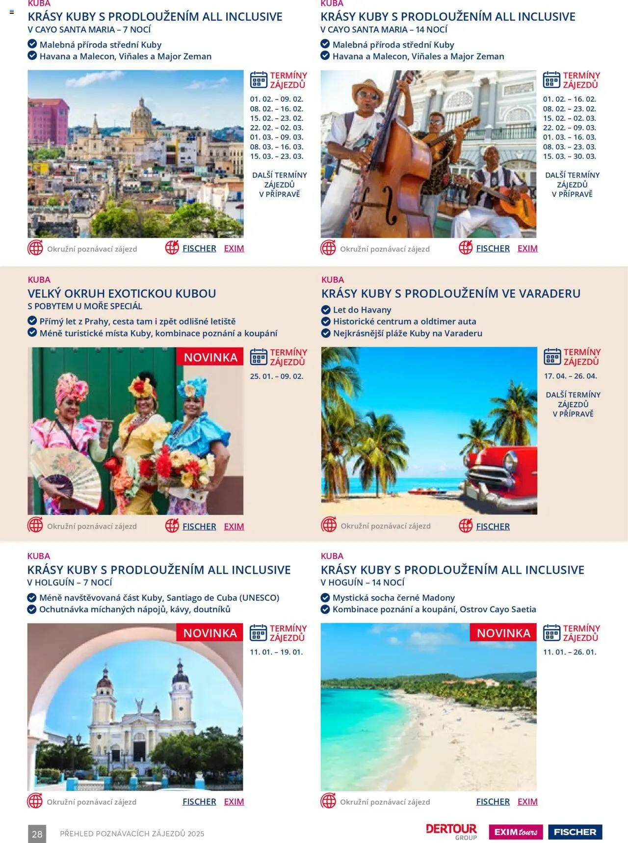 EXIM tours katalog - Poznávací zájezdy - strana 28- platný od 01.01.2025