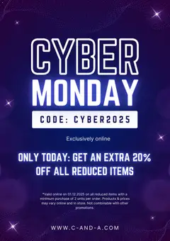 Előnézet C&A Cyber Monday érvényes 2025.12.01.-tól