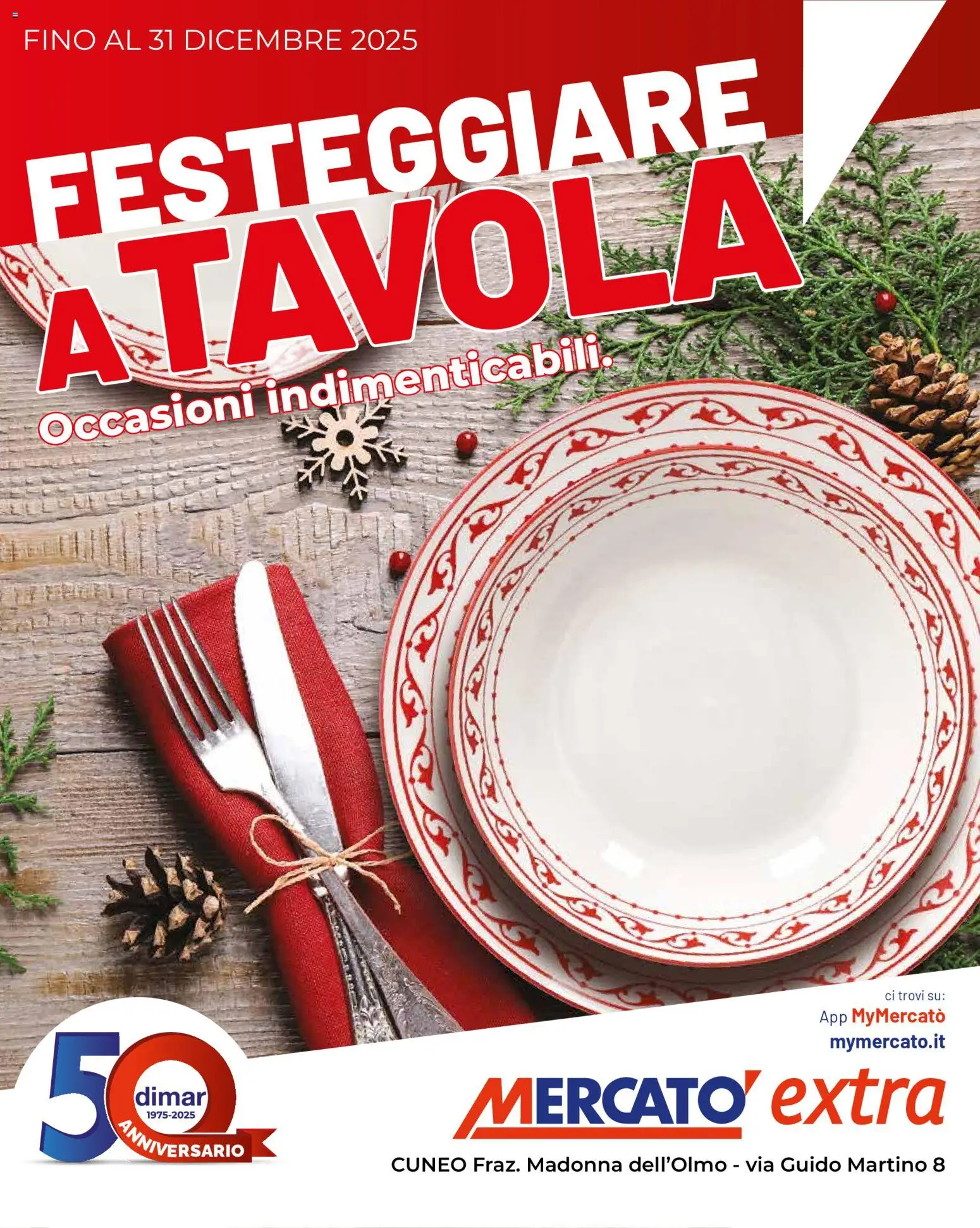 Mercatò Extra Festeggiare a tavola catalogo - pagina 1 - valido dal 24/11/2025