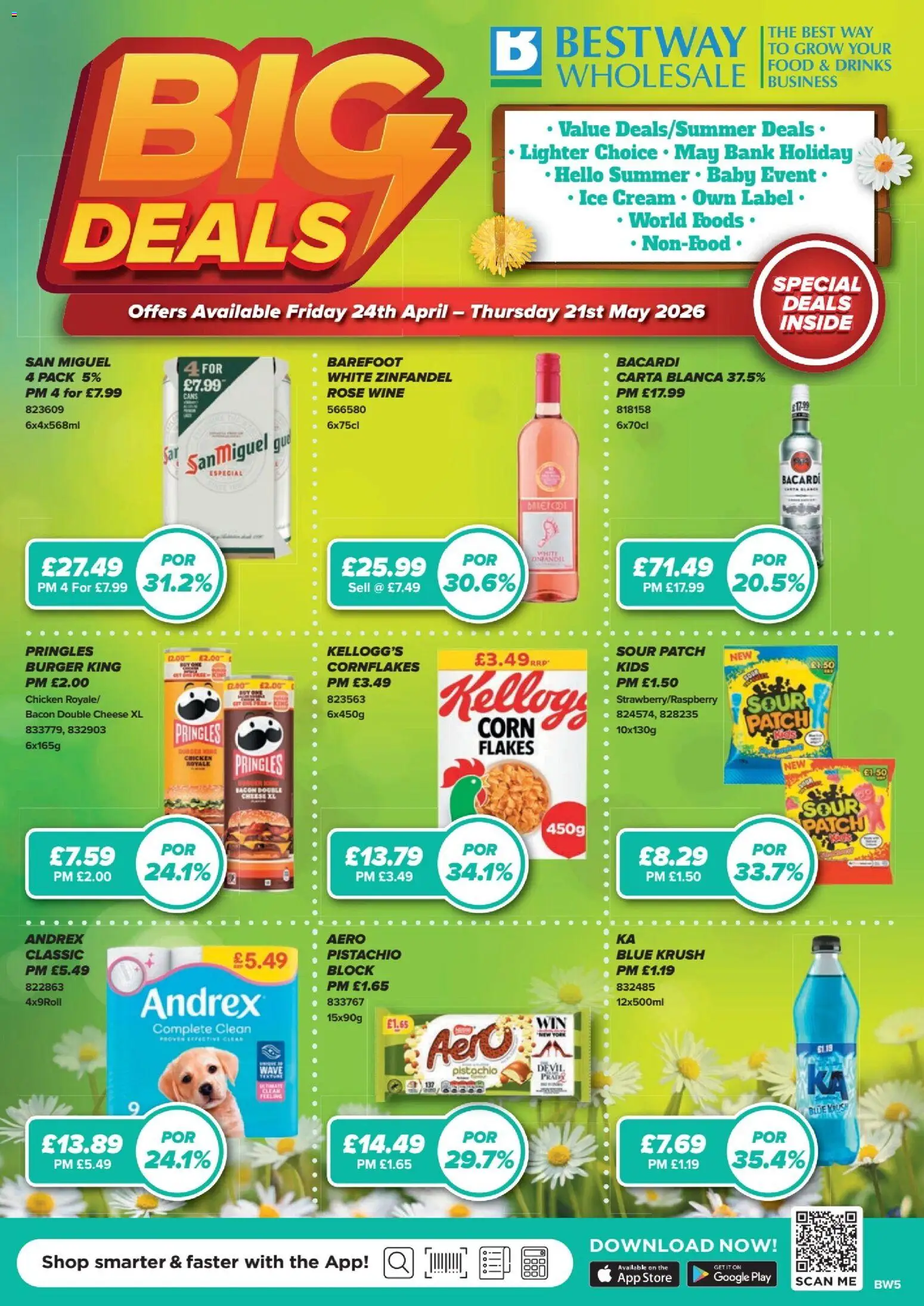 Bestway - The Big Deals Brochure - page 1- valid from 24/04/2026