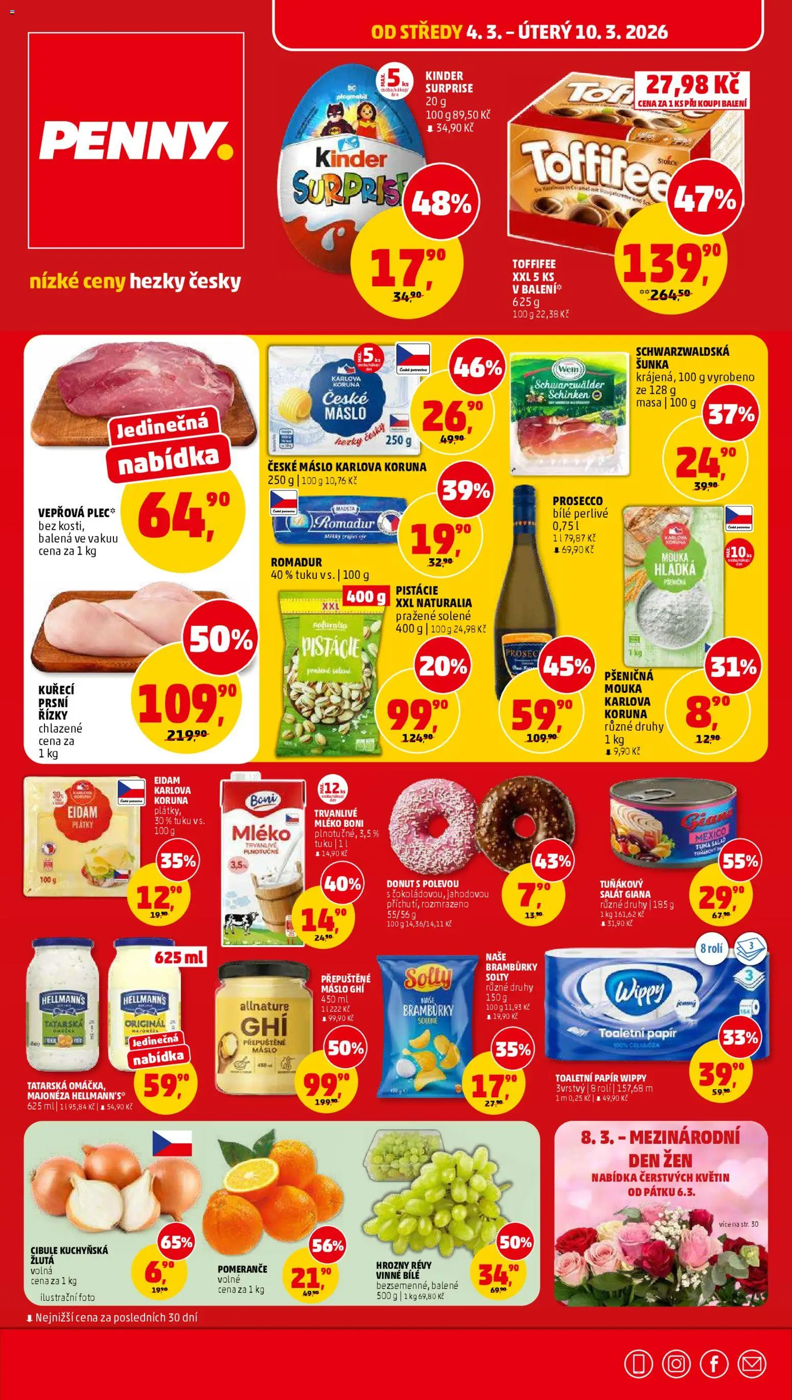 Penny Market leták - strana 1- platný od 04.03.2026