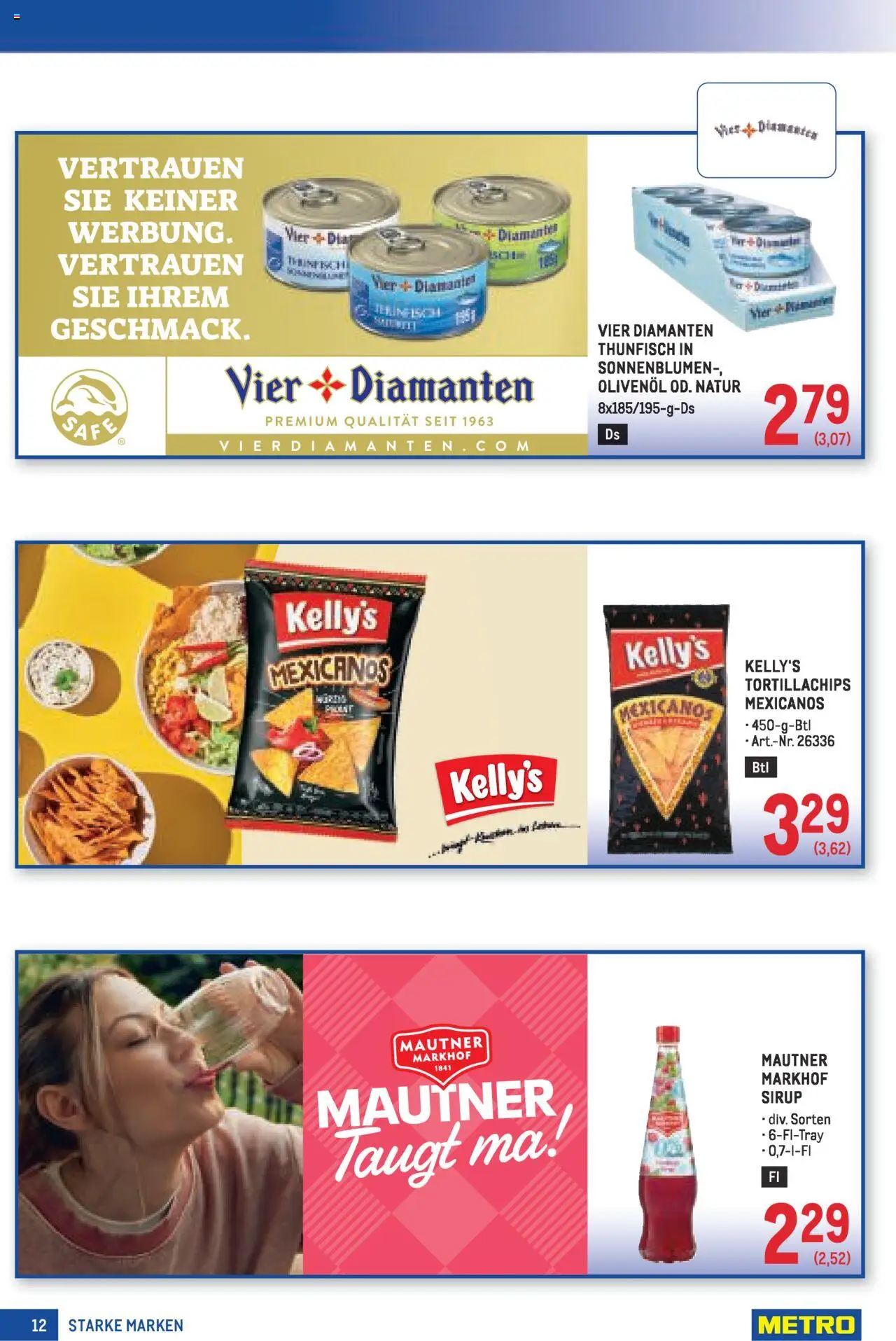 Metro Angebote Starke Marken - Seite 12- gültig ab 24.07.2025