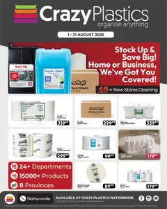 Preview Crazy Plastics Business Specials valid from 01/08/2025