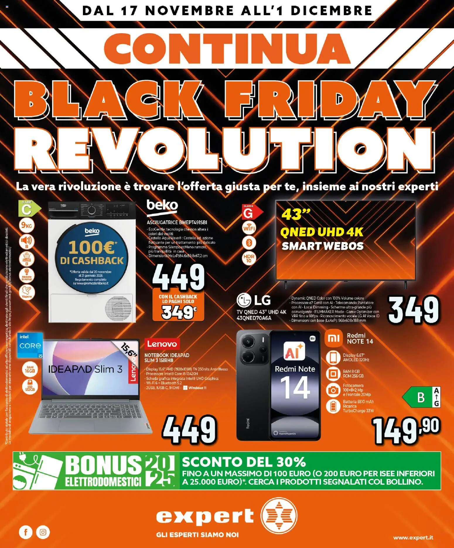 Expert - Black Friday - pagina 1 - valido dal 17/11/2025