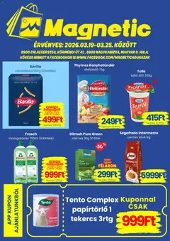 Előnézet Magnetic akciós újság érvényes 2026.03.19.-tól