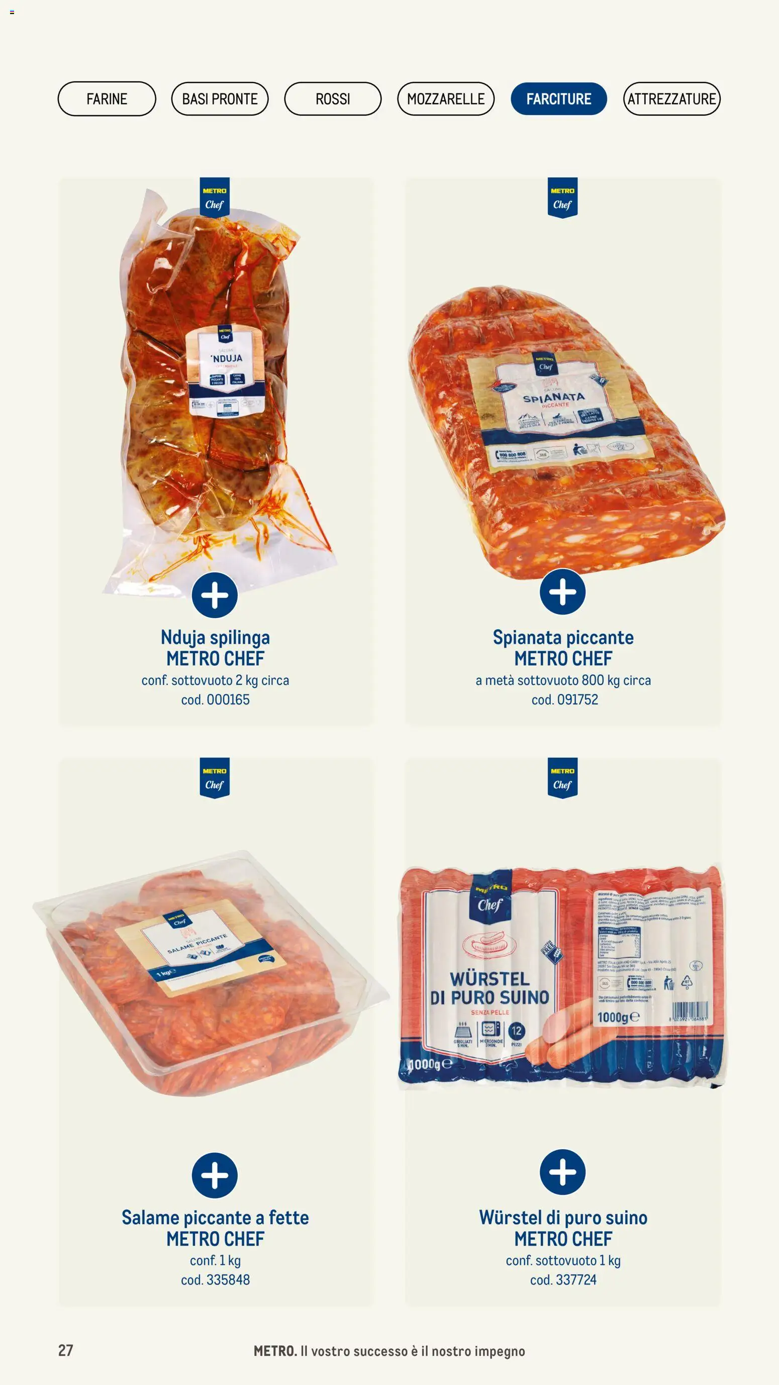 Metro Pizzeria catalogo - pagina 27 - valido dal 08/01/2026