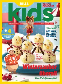 Előnézet Billa AT - Frisch Gekocht kids Magazin érvényes 2025.12.01.-tól
